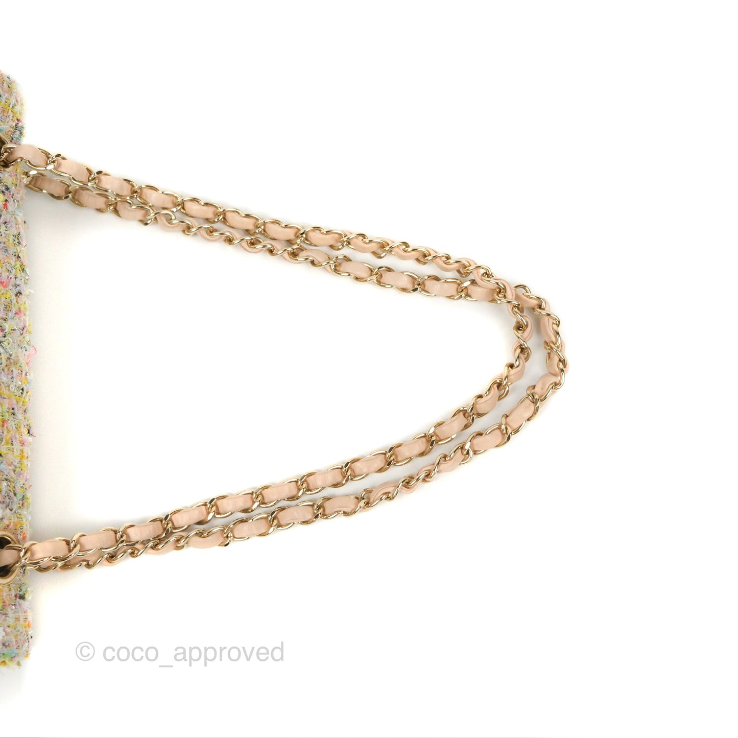 Chanel Reissue 225 Tweed Pastel Garden Party Flap