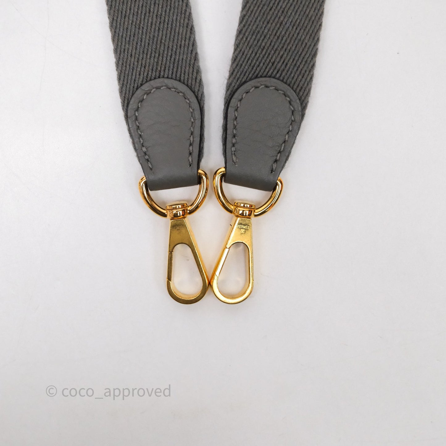 Hermès Mini Evelyne 16 Gris Meyer 0L Clemence Gold Hardware
