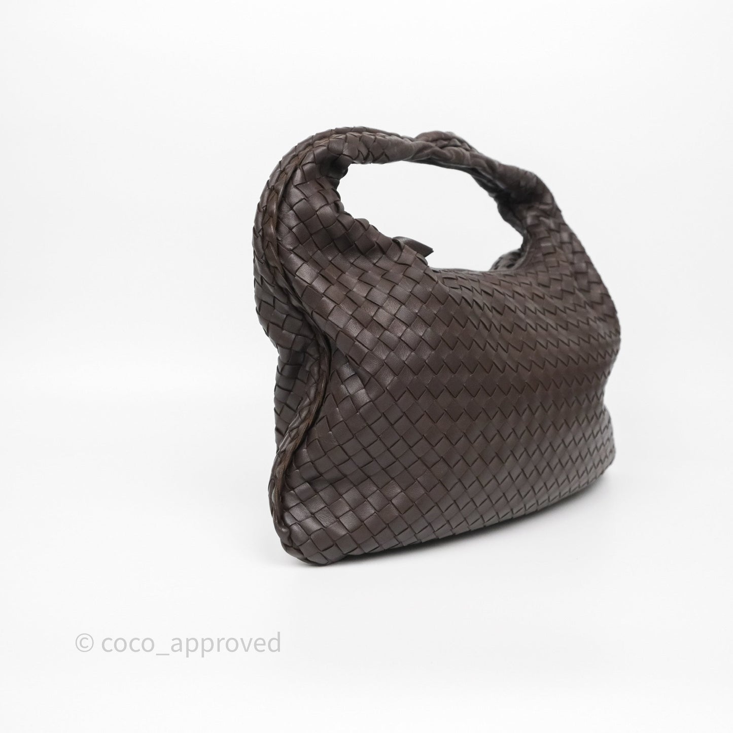 Bottega Veneta Veneta Hobo Ebano Nappa Intrecciato