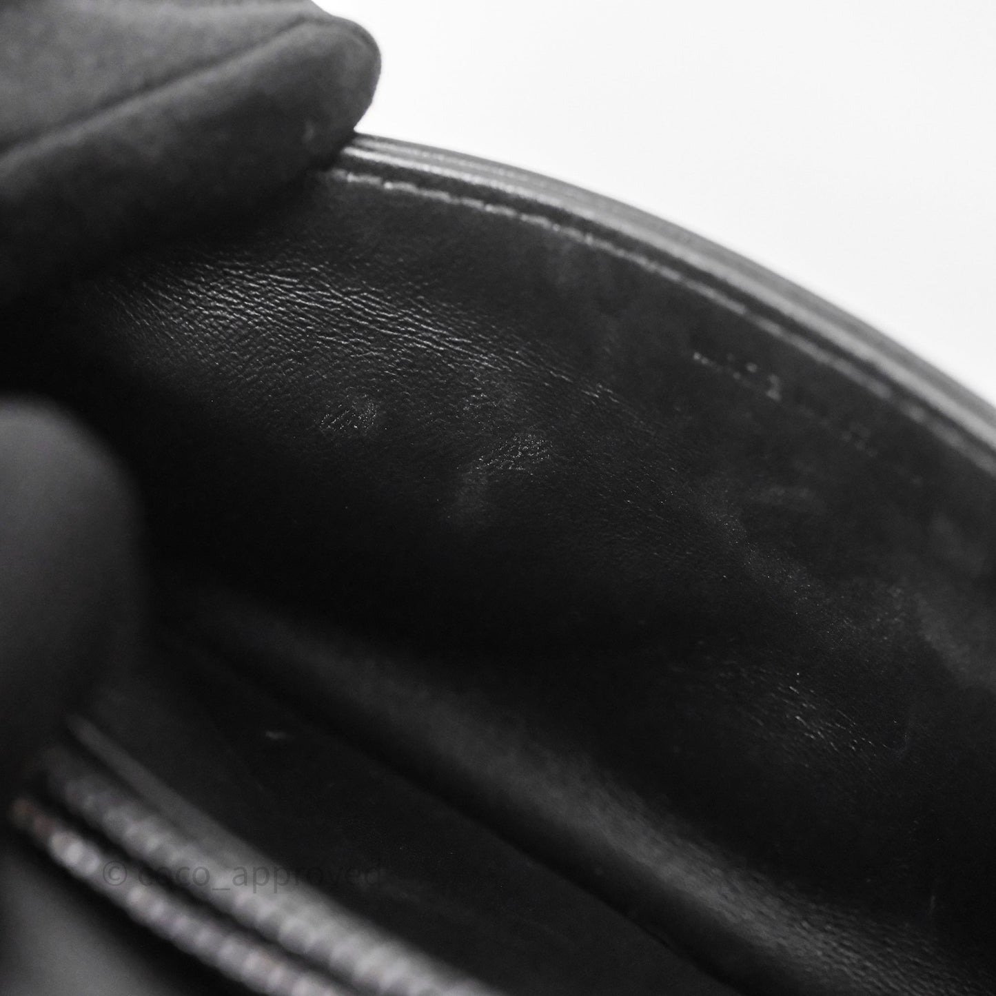 Christian Dior Mini Caro Bag Black Macrocannage