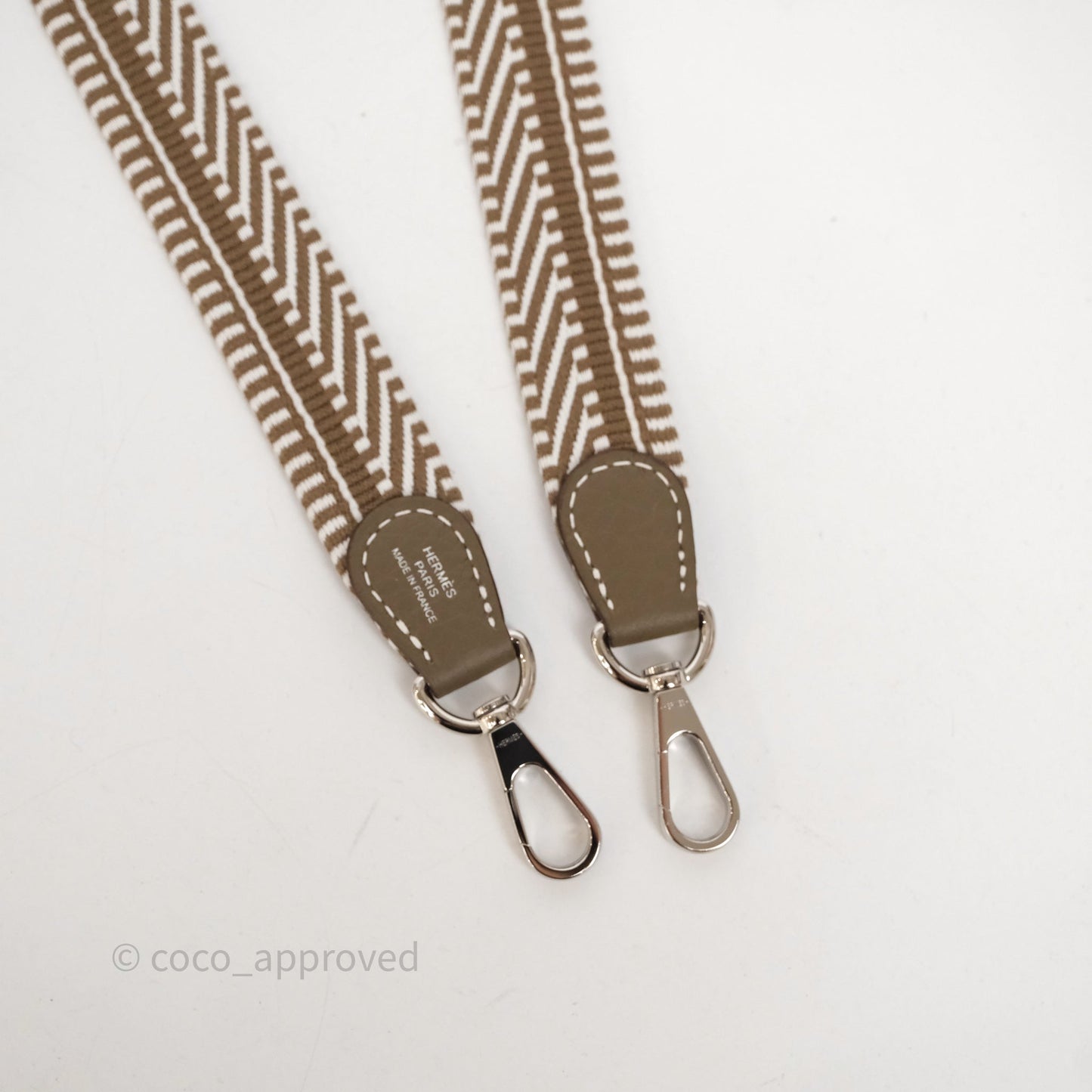 Hermès Mini Evelyne 16 Etoupe 18 Clemence Palladium Hardware