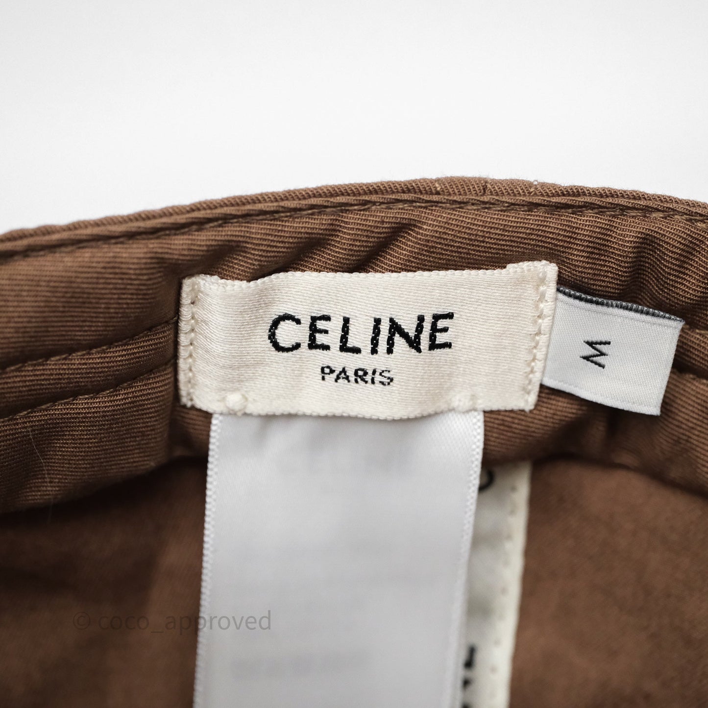 Celine Baseball Cap Cotton Triomphe