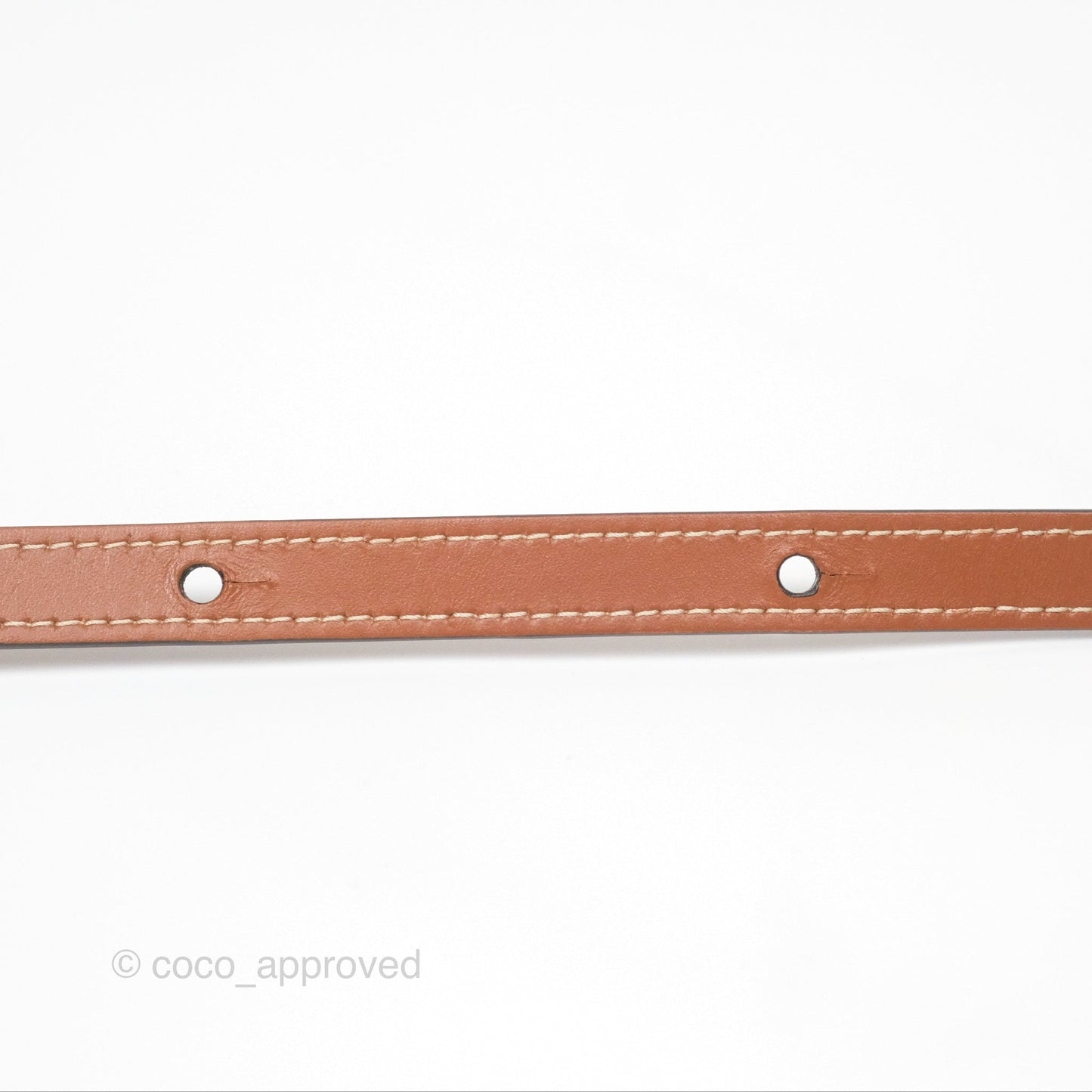 Celine Mini Triomphe Tan Canvas Calfskin