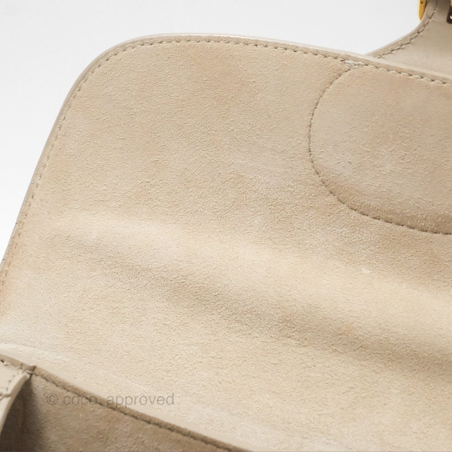 Christian Dior Bobby East-West Bag Calfskin Beige