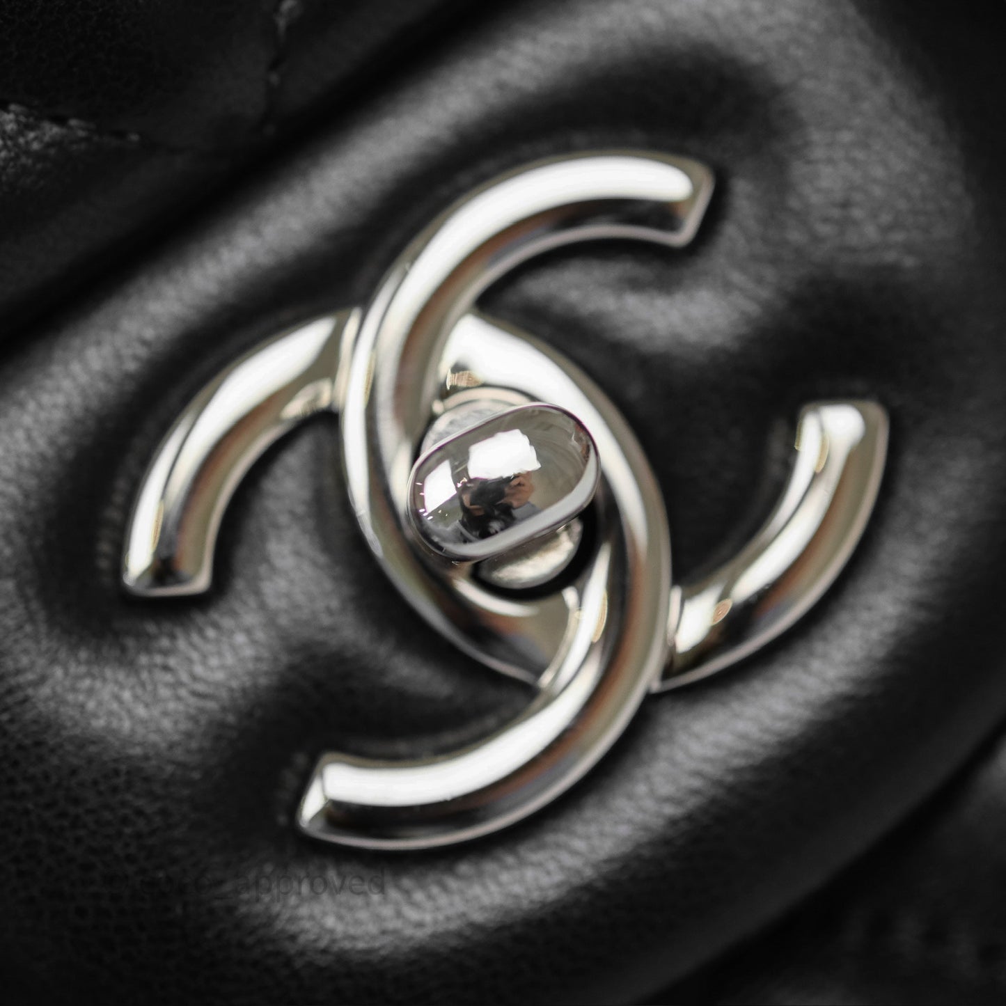 Chanel Jumbo Double Flap Black Lambskin Silver Hardware⁣⁣