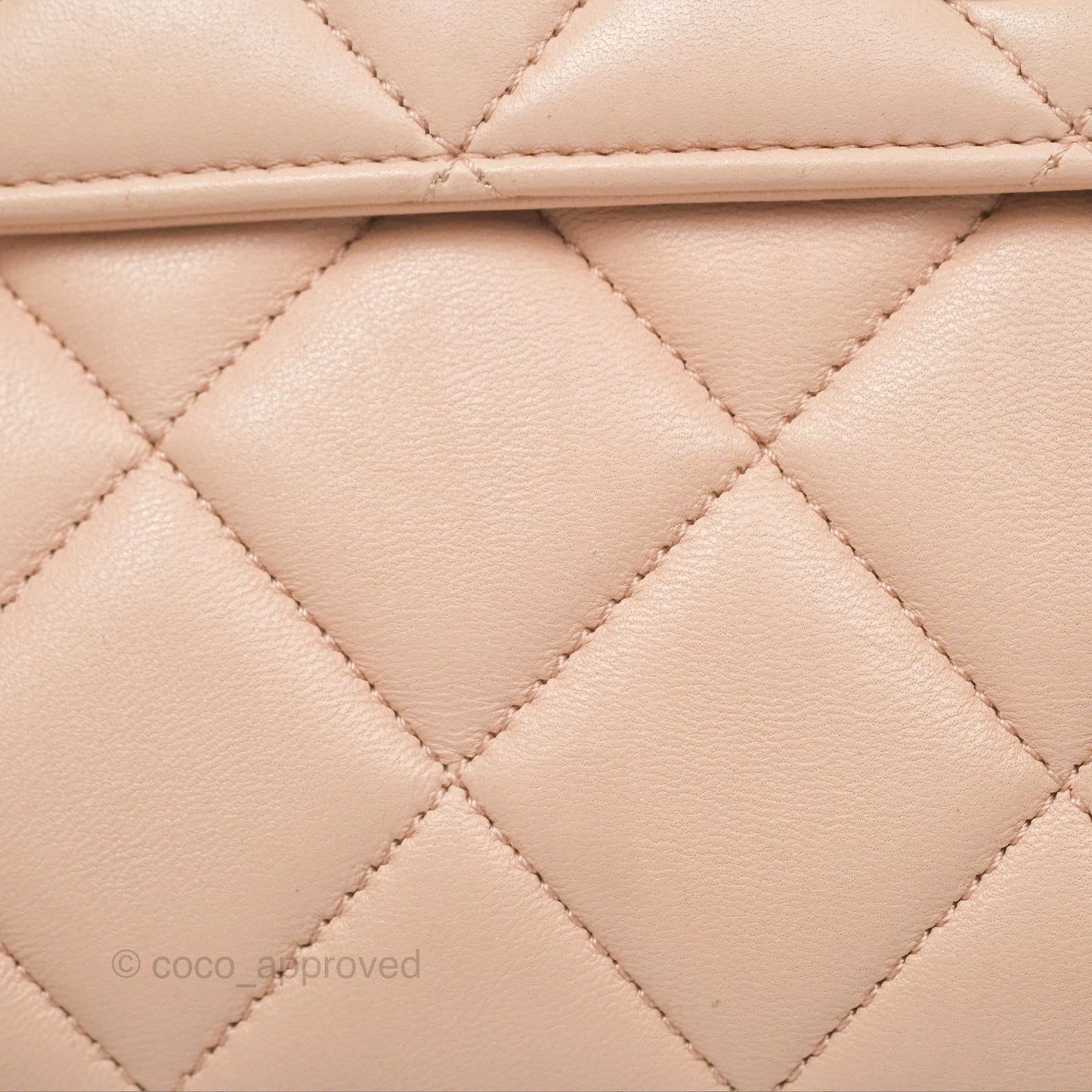 Chanel Trendy CC Small Beige Lambskin Gold Hardware