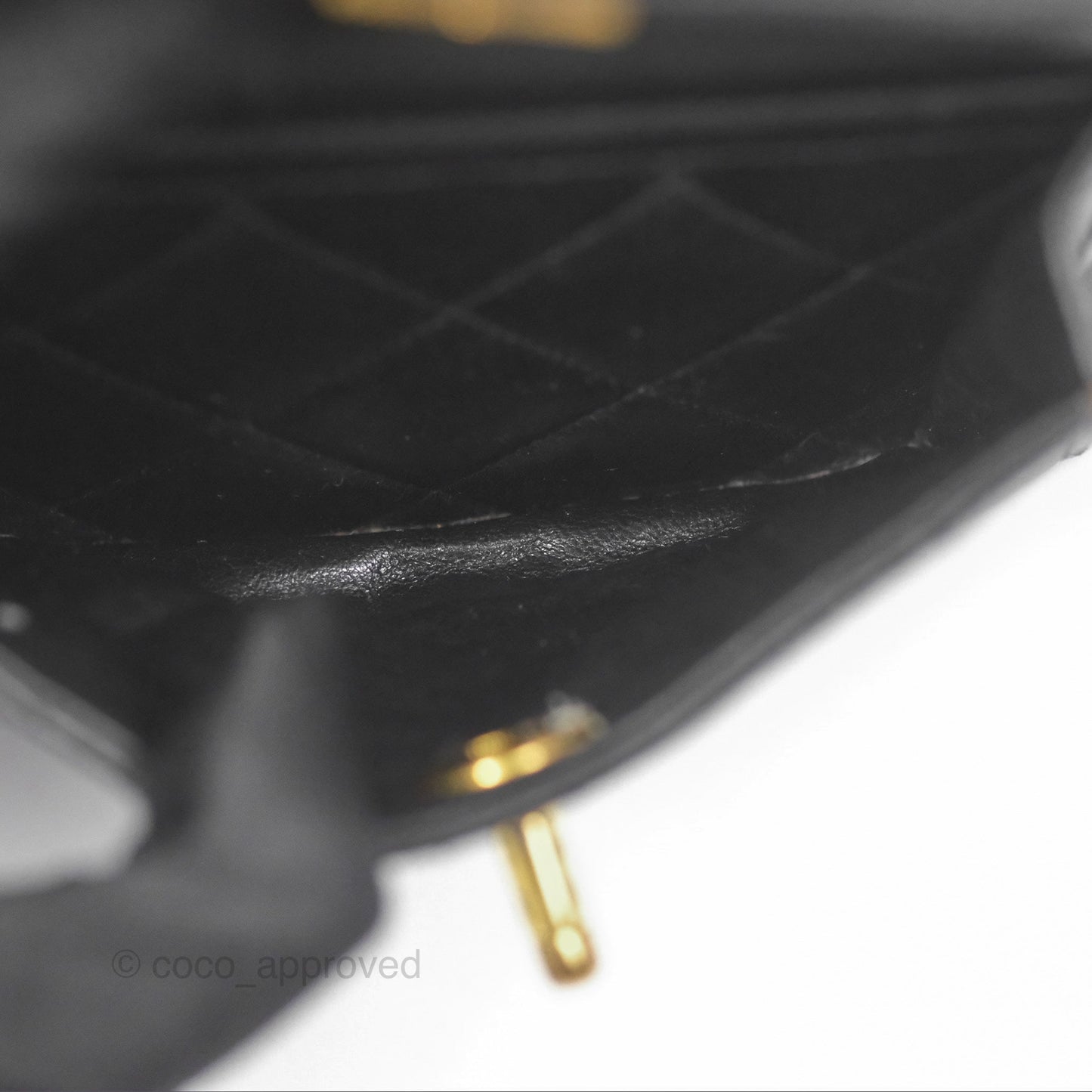 Chanel Vintage CC Duma Backpack Black Lambskin 24K Gold Hardware