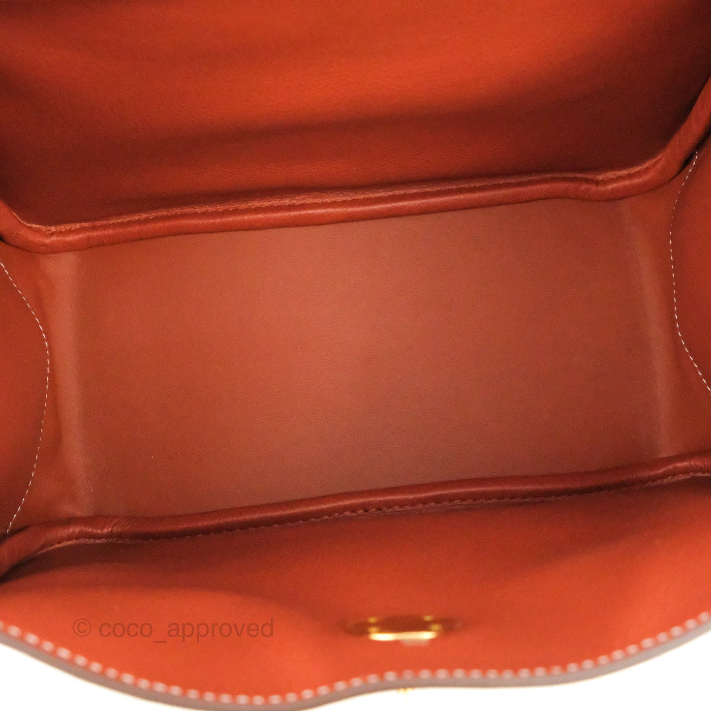 Hermès Lindy 26 Evercolour Sienne Gold Hardware