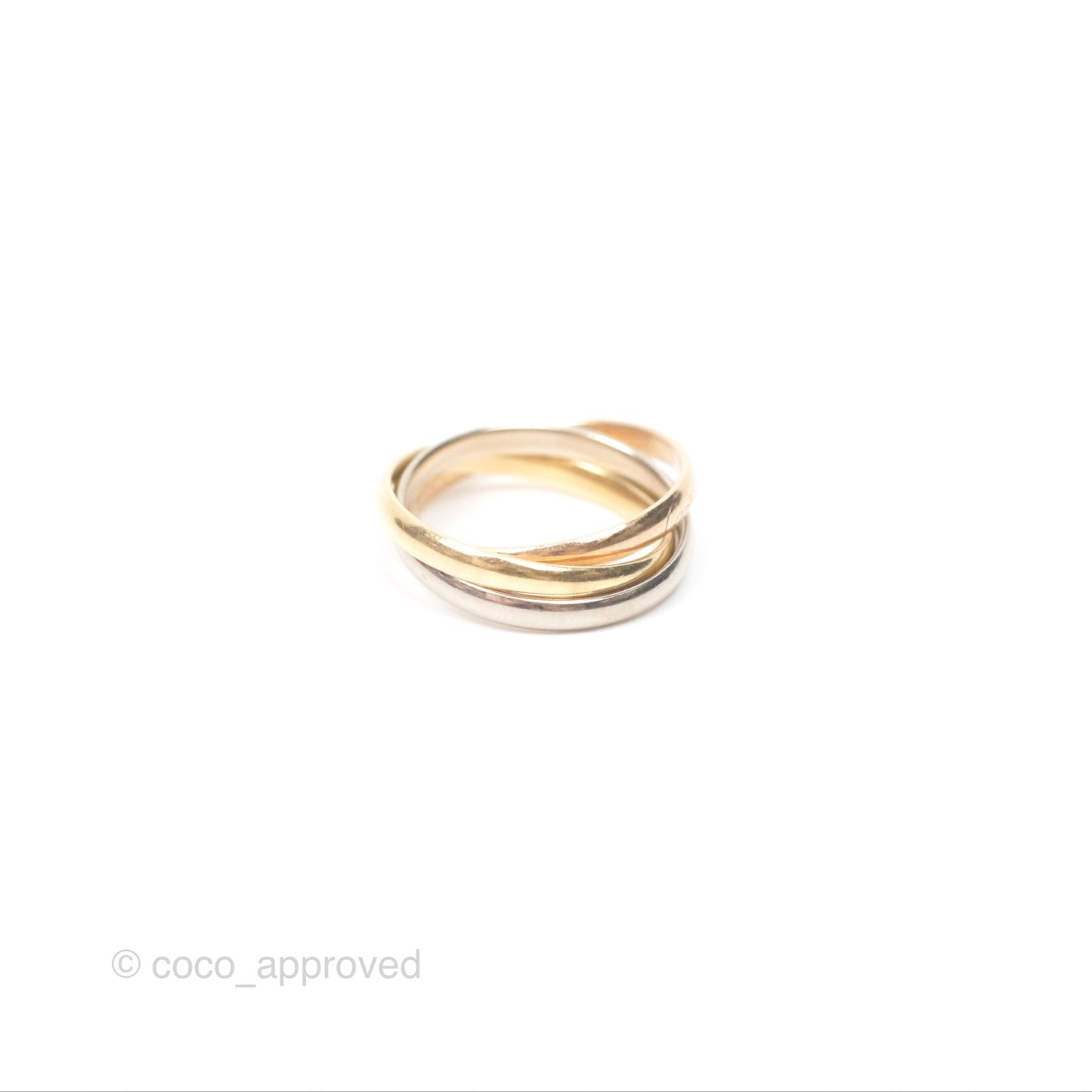 Cartier Trinity Ring White Gold/ Yellow Gold/ Rose Gold