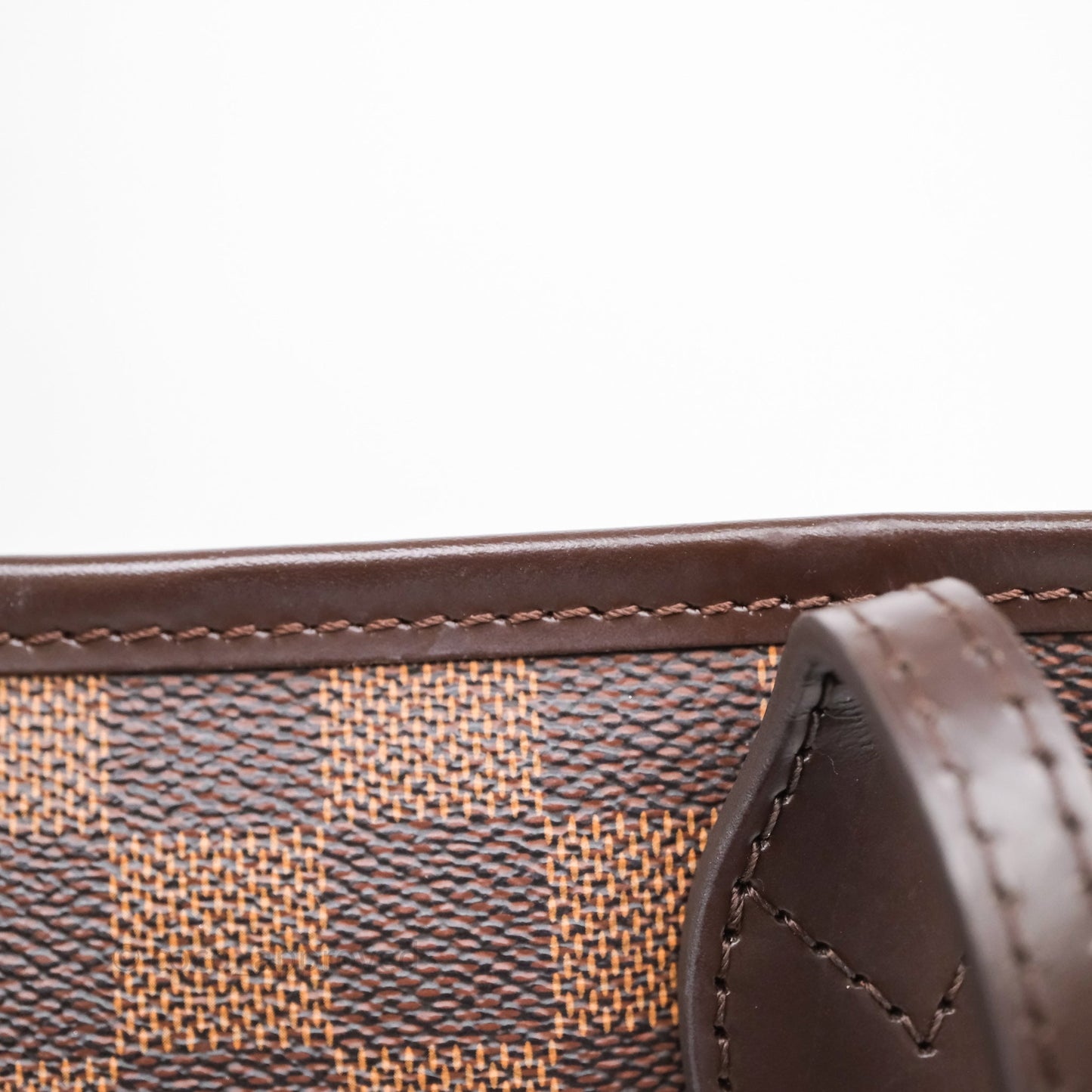 Louis Vuitton Neverfull MM Tote Bag Damier Ebene Canvas