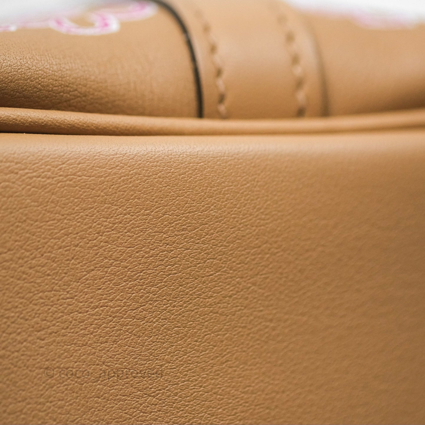 Hermès Picotin Lock 18 Lucky Daisy Chai 0M/ Rose 5T Swift Palladium Hardware