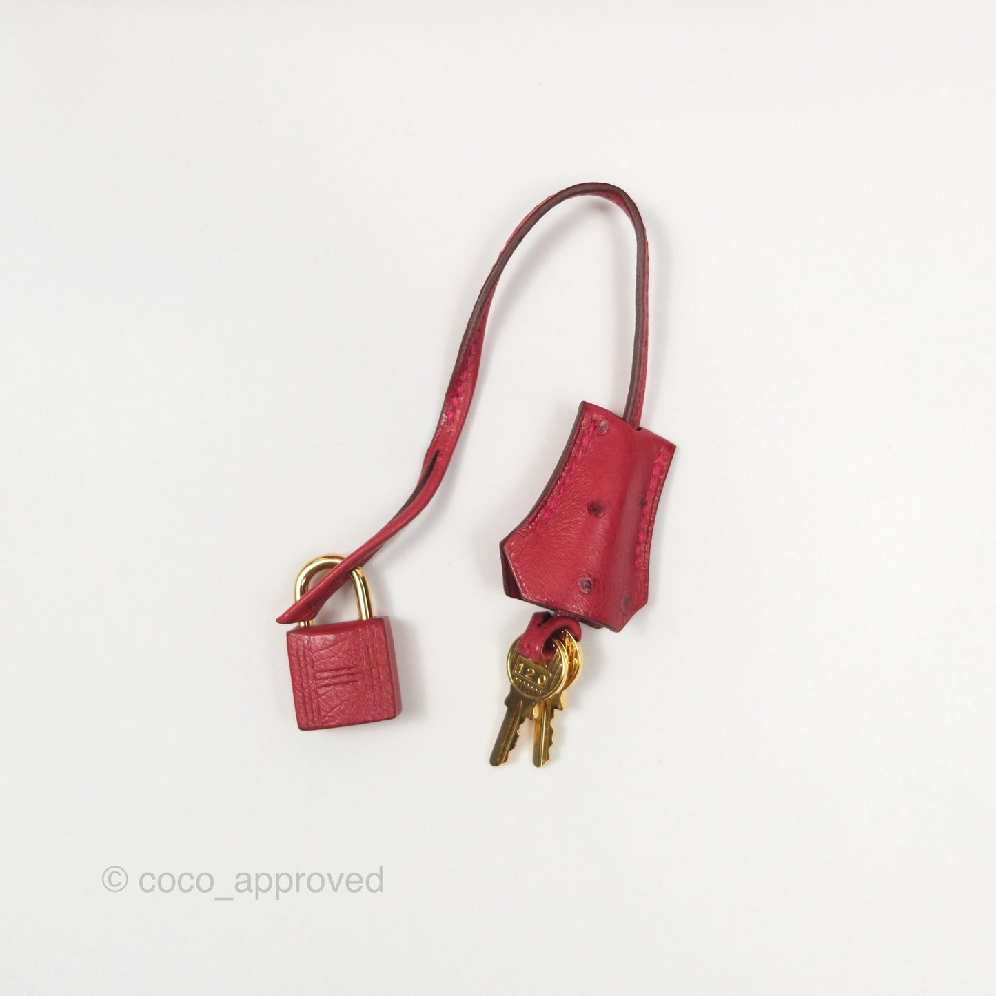 Hermès Birkin Retourne 30 Rouge Vif 53 Ostrich Gold Hardware