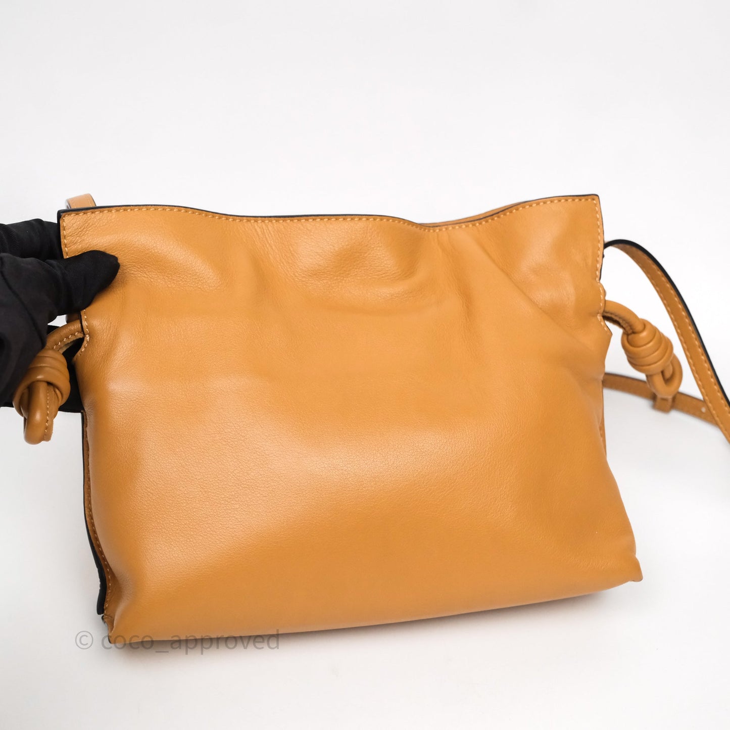 Loewe Mini Flamenco Clutch Nappa Calfskin Warm Desert