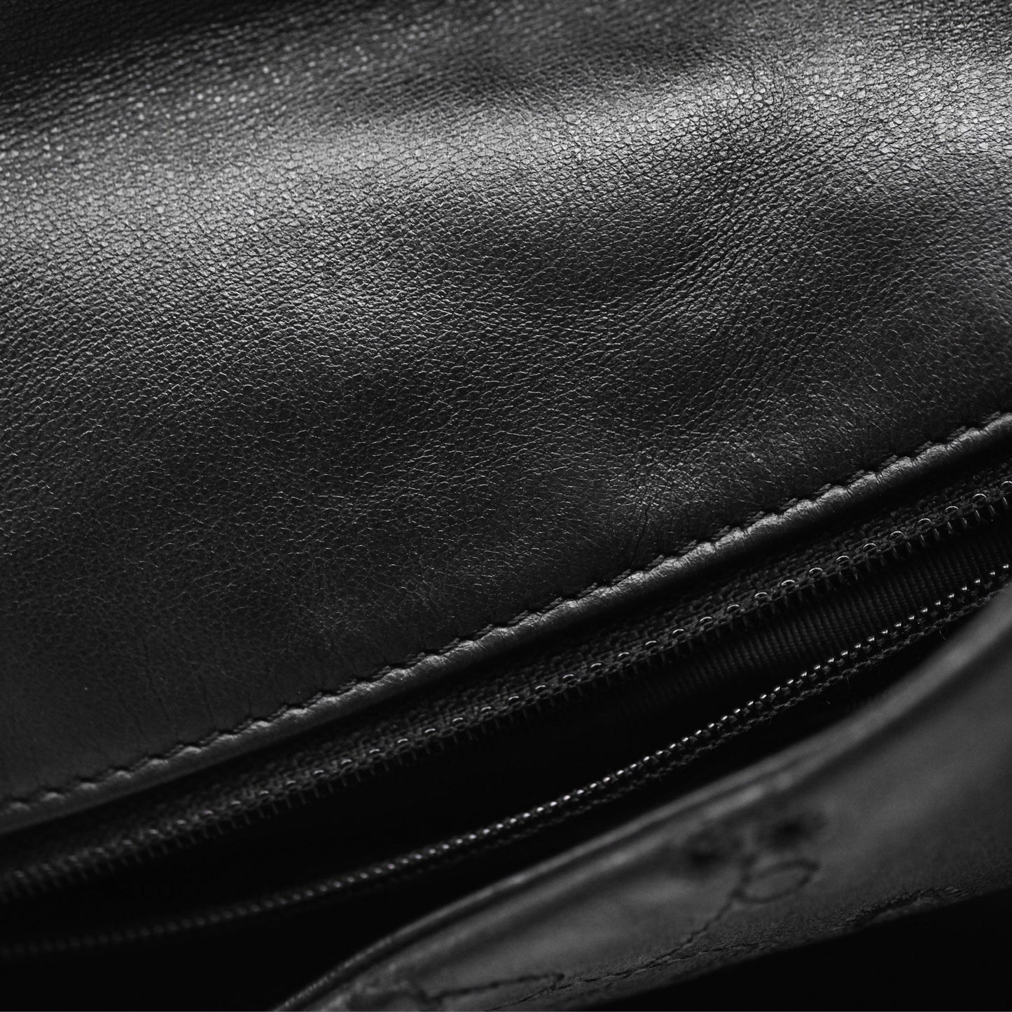 Chanel Embroidered Butterfly Flap Black Lambskin Ruthenium Hardware