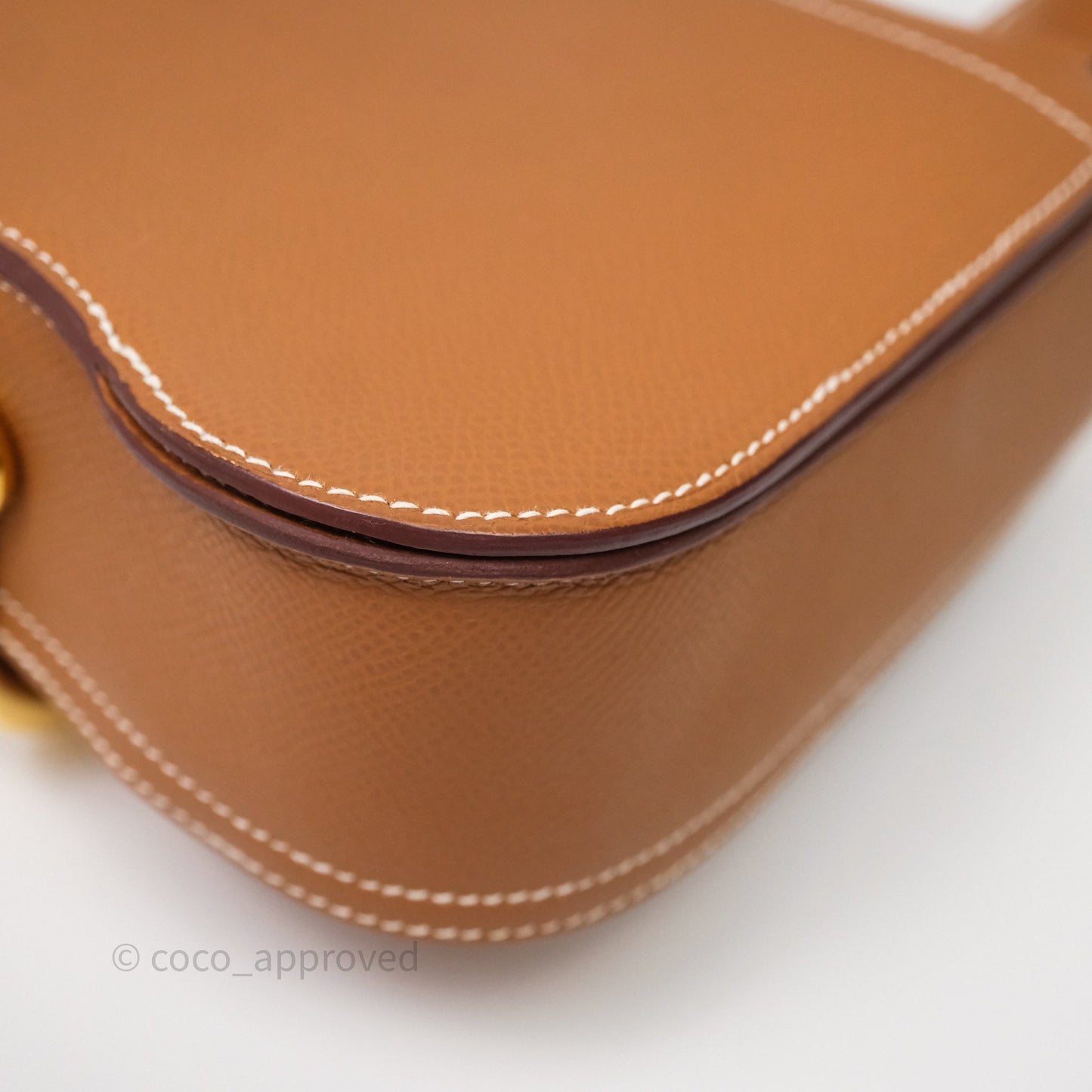Hermès Della Cavalleria Mini Bag Gold 37 Epsom Gold Hardware