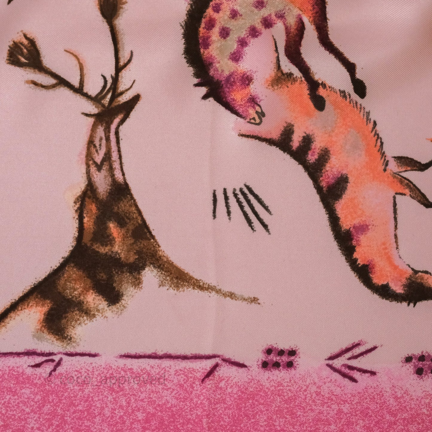 Hermes Premieres Mains Silk Scarf 90