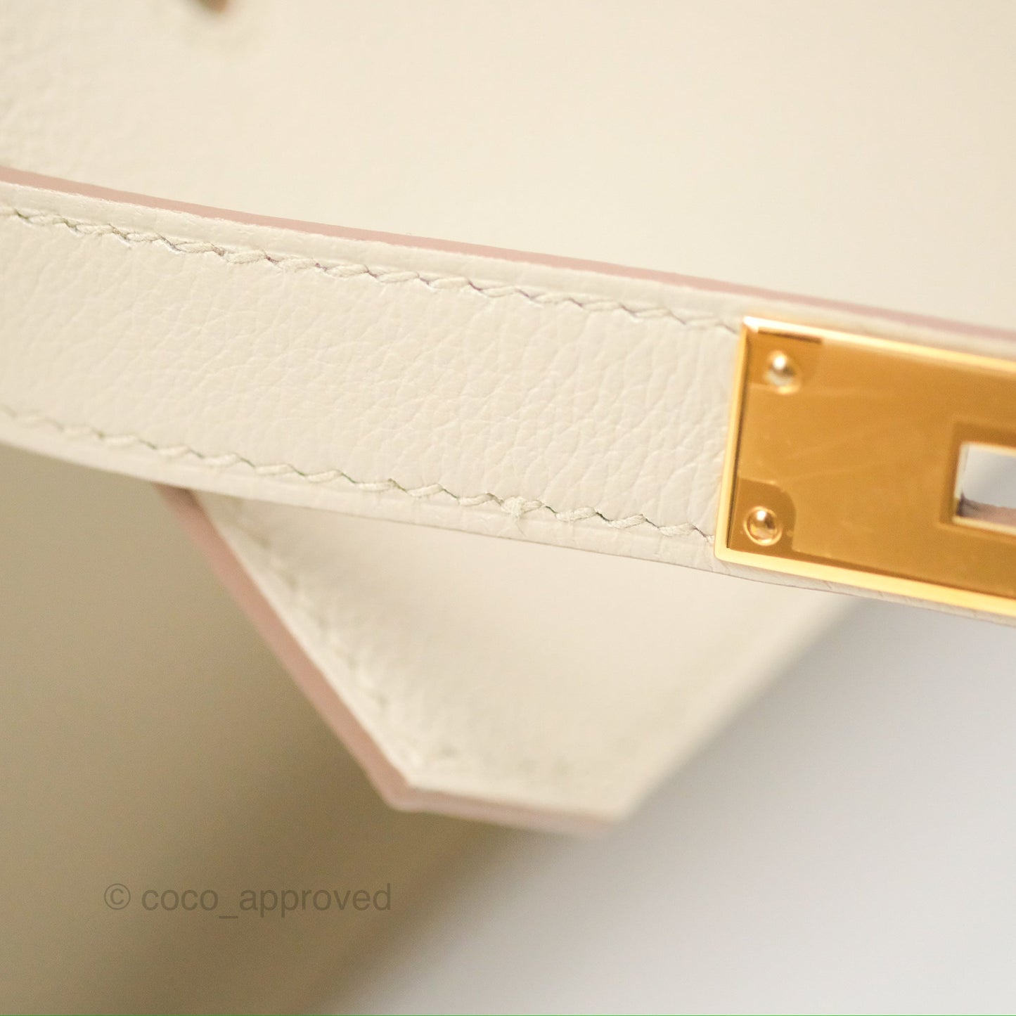 Hermès Mini Jypsiere Beton Evercolor Gold Hardware