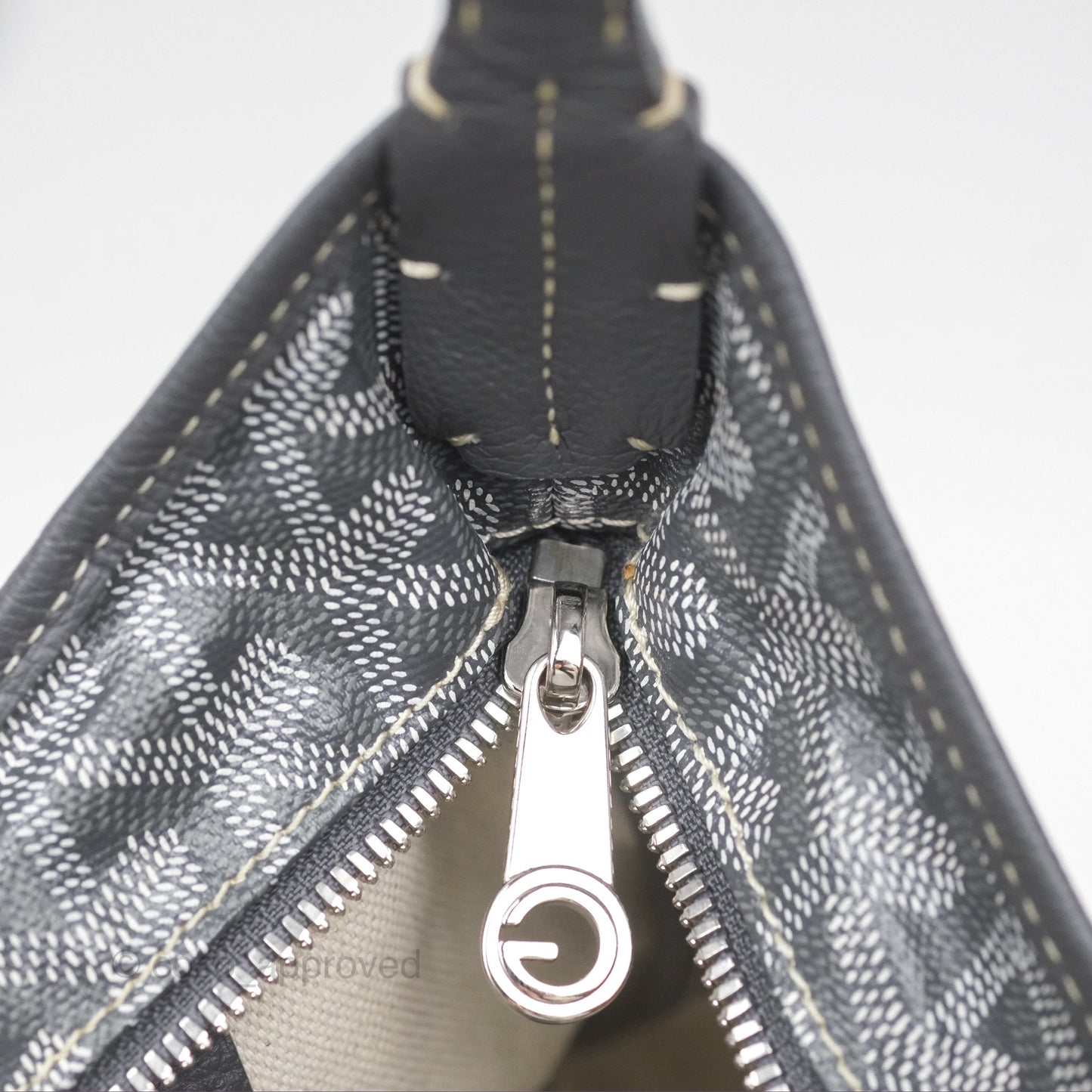 Goyard Bohème Hobo Bag Grey Goyardine Canvas