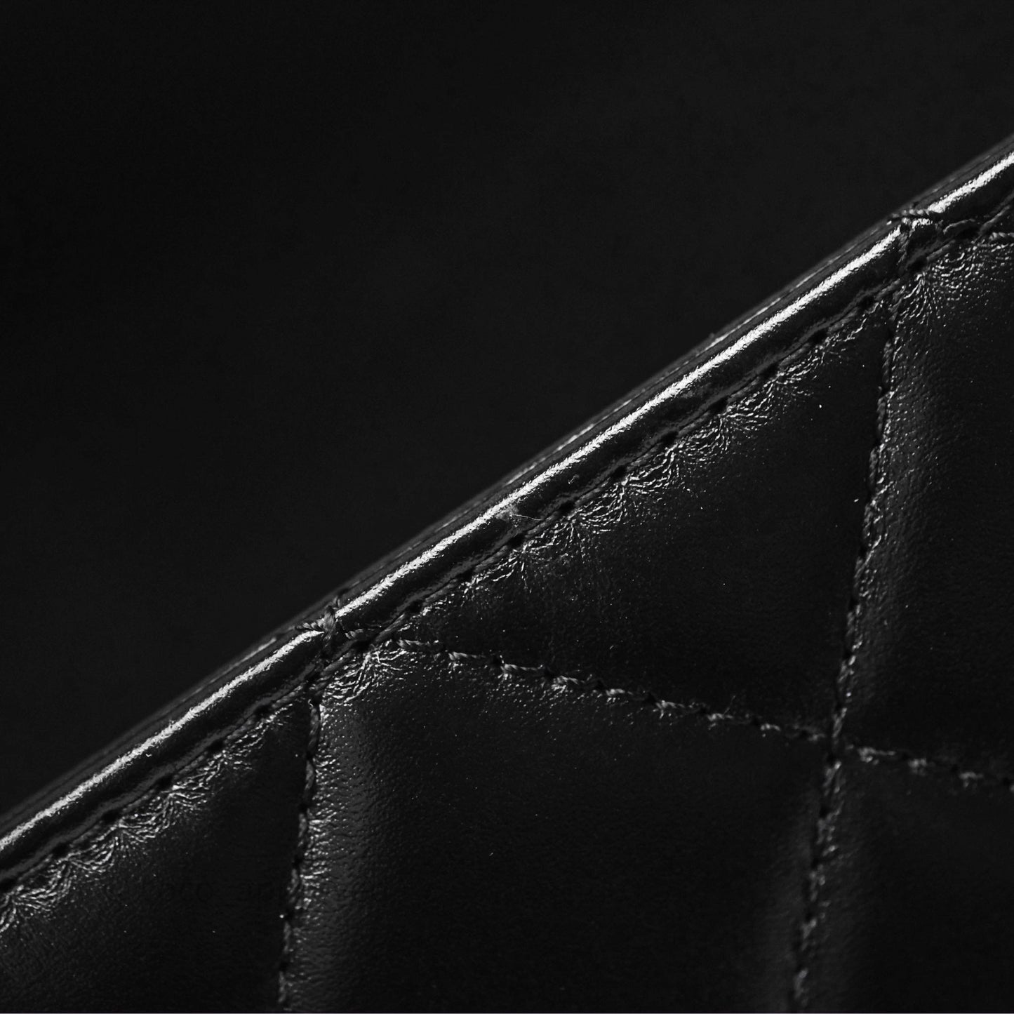 Chanel Quilted Small Perfect Fit Adjustable Black Calfskin Aged Gold Hardware