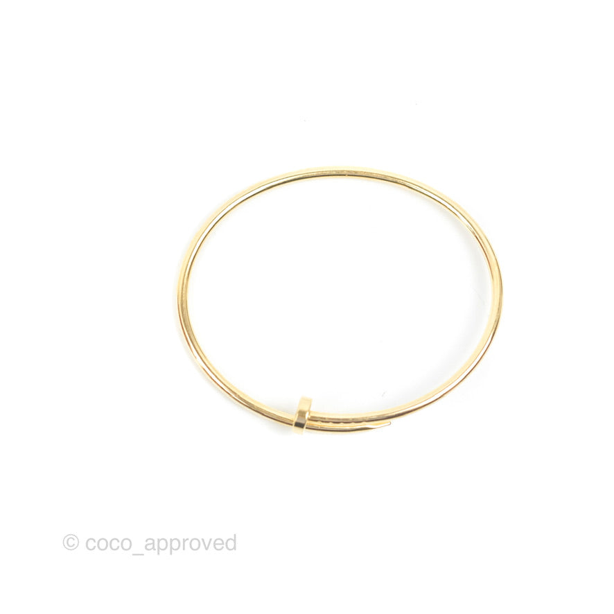 Cartier Small Juste Un Clou Bracelet Yellow Gold
