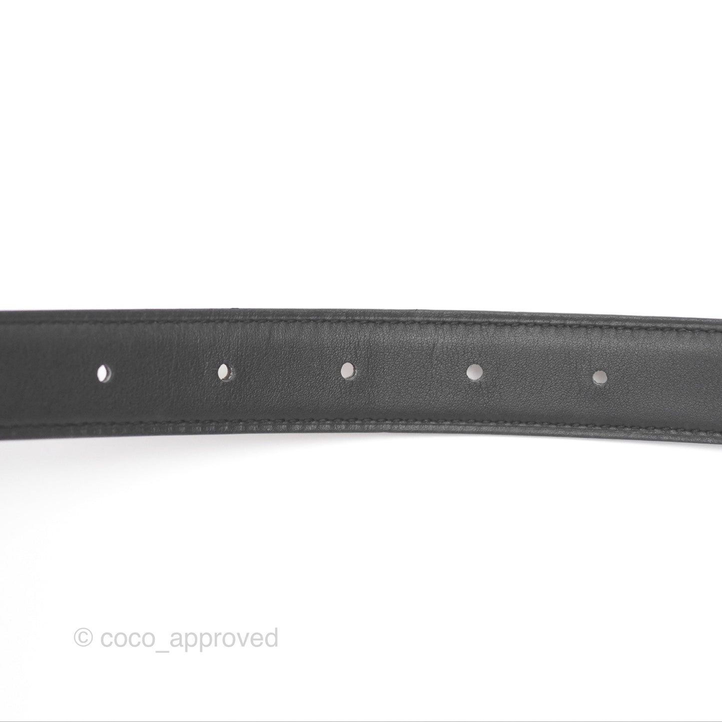 Hermès Constance Belt Buckle & Reversible Leather Strap Size 80