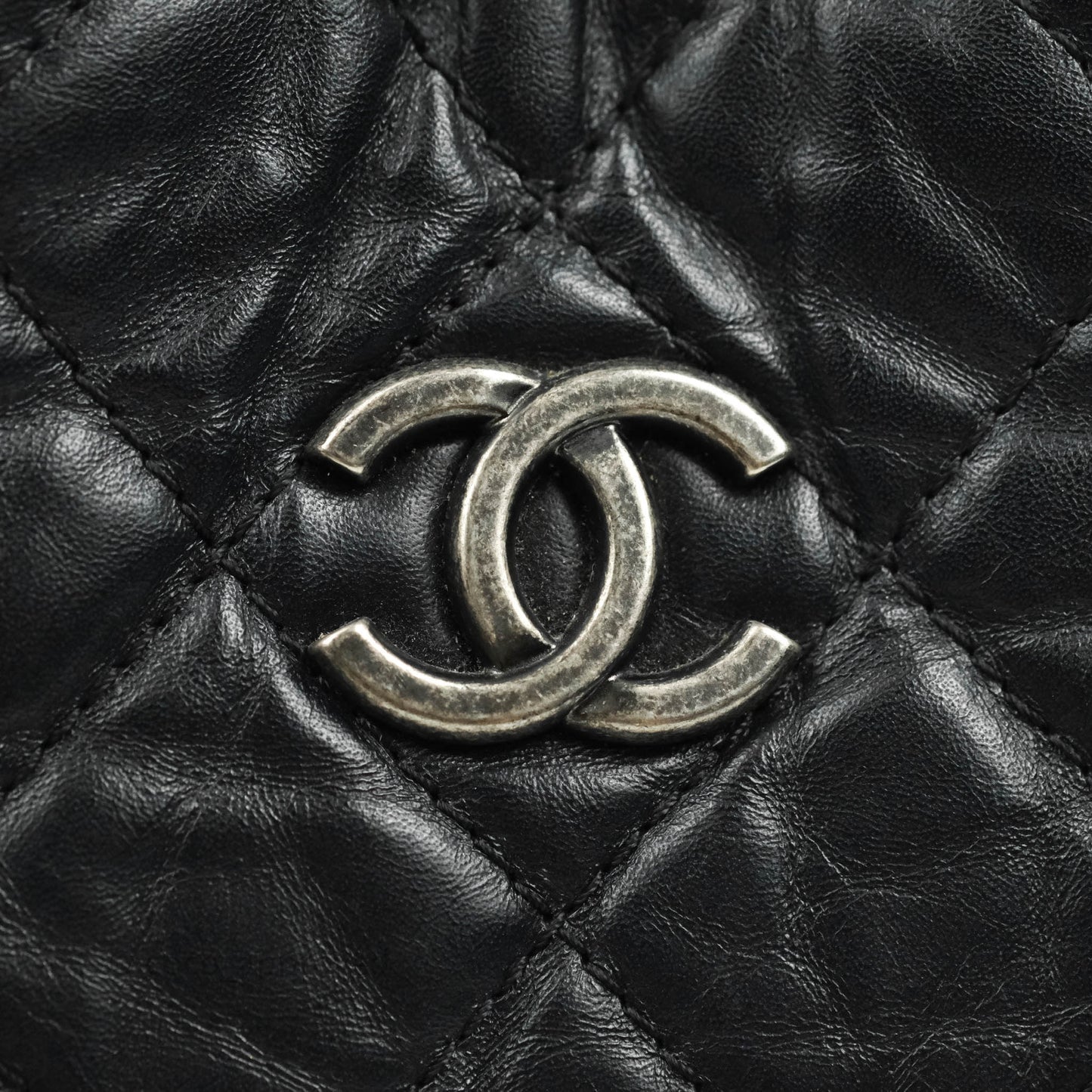Chanel Small Gabrielle Backpack Black Aged Calfskin