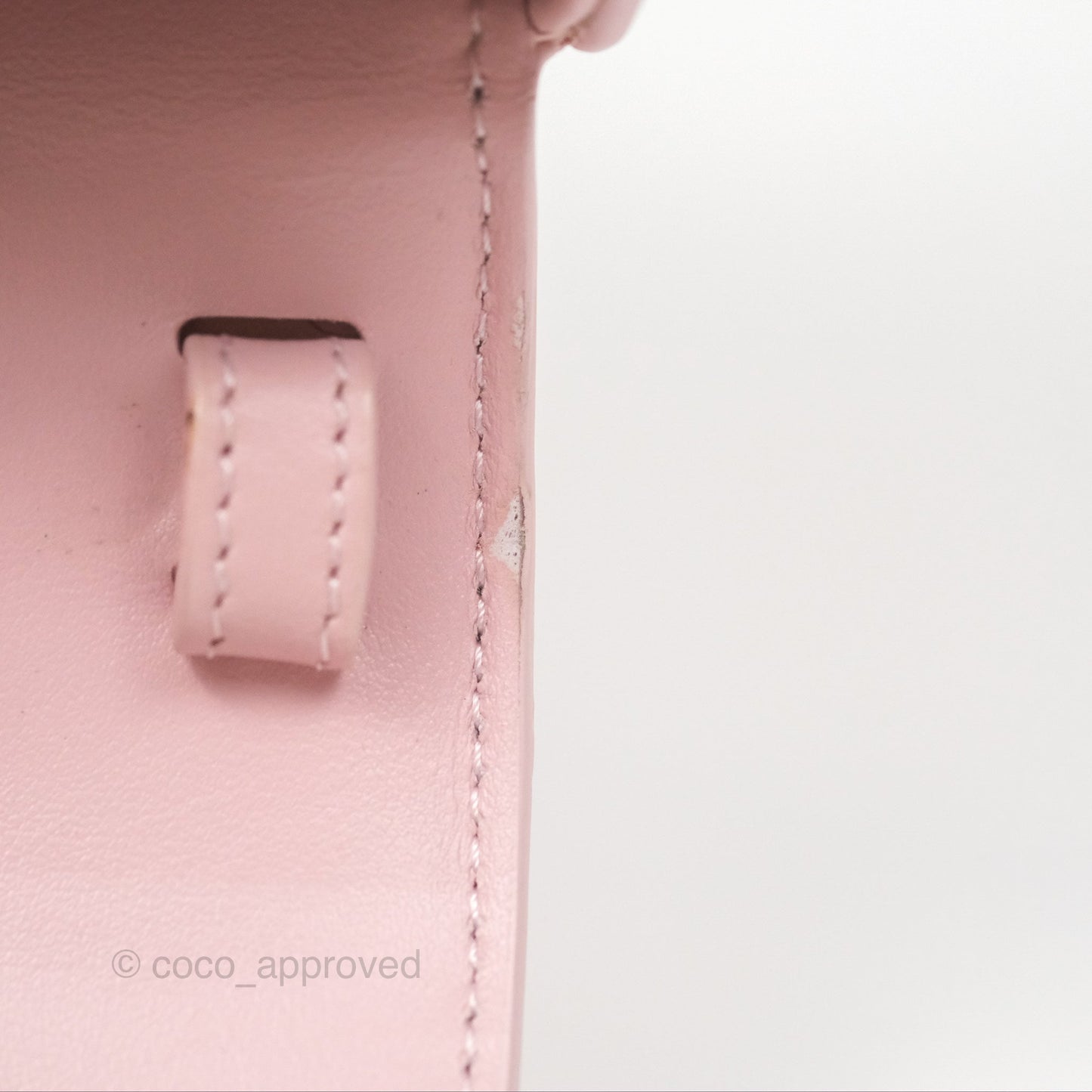 Celine Mini Triomphe Shiny Calfskin Pink