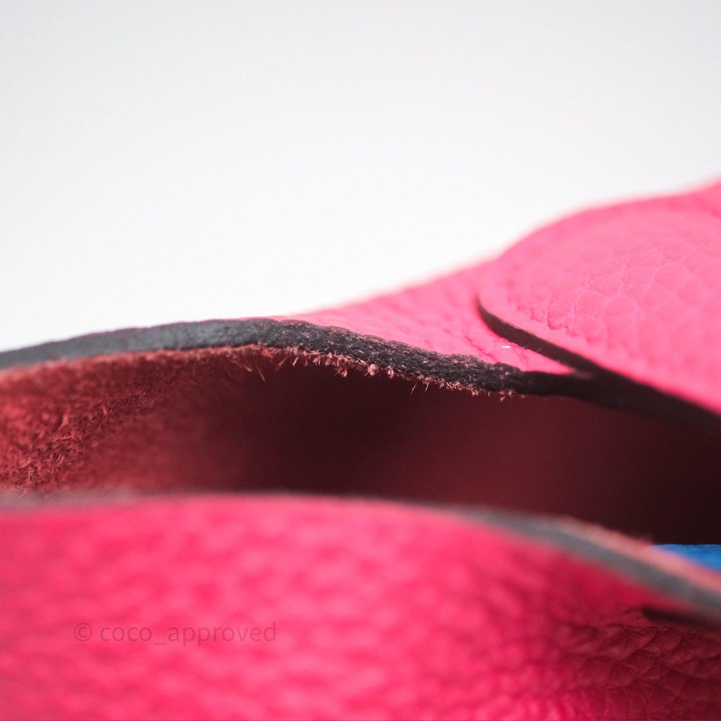 Hermès Picotin 18 Rouge de Coeur S3/ Rose Extrême I6/ Bleu Zanzibar B3 Clemence Palladium Hardware