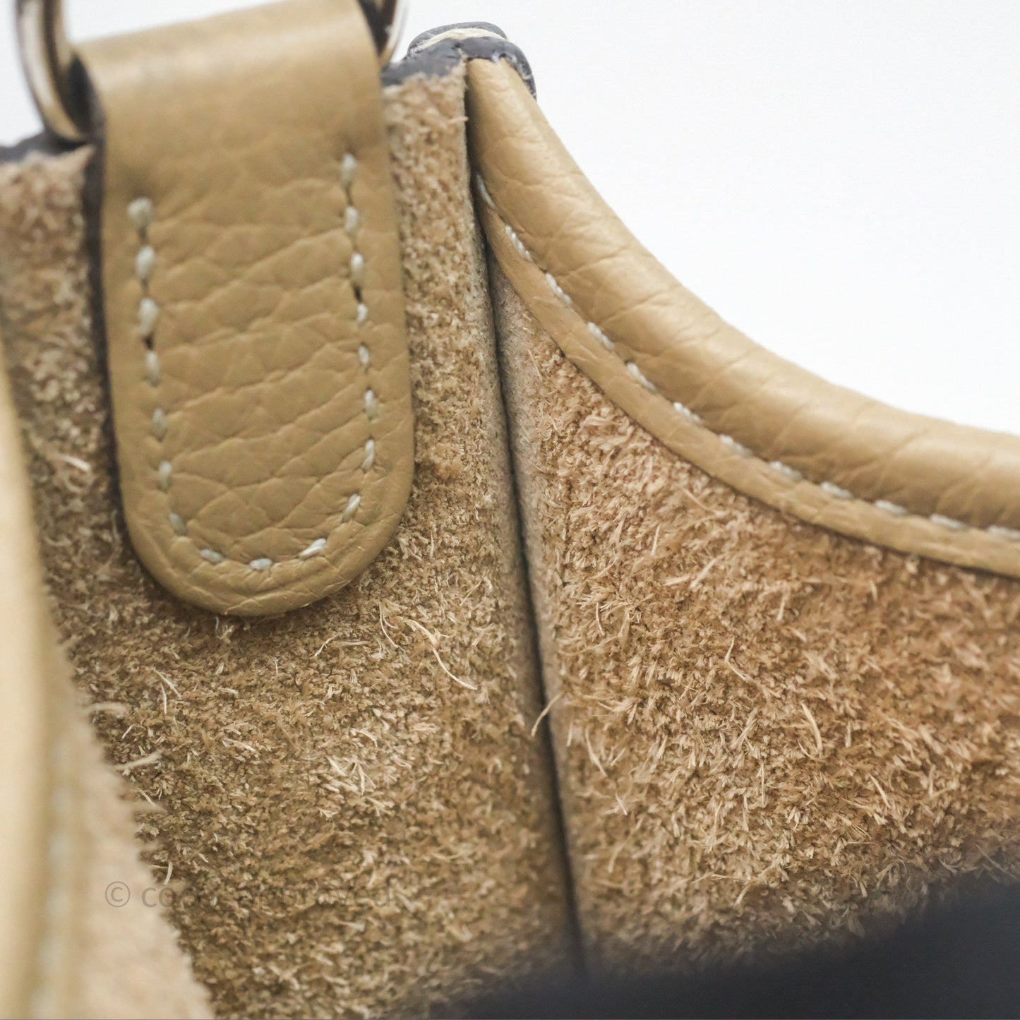 Hermès Mini Evelyne 16 Trench Clemence Palladium Hardware