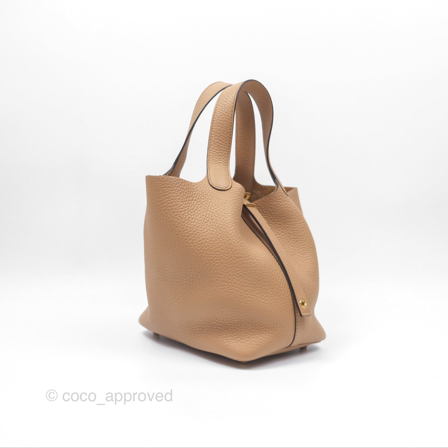 Hermès Picotin Lock 18 Chai 0M Taurillon Clemence Gold Hardware