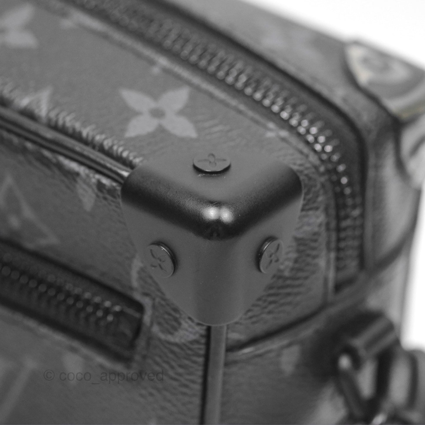 Louis Vuitton Mini Soft Trunk Monogram Eclipse Canvas