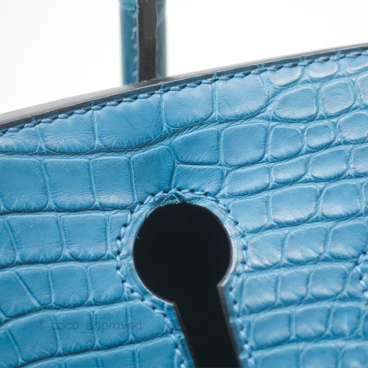 Hermès Birkin 30 Retourne Colvert Matte Niloticus Crocodile Palladium Hardware