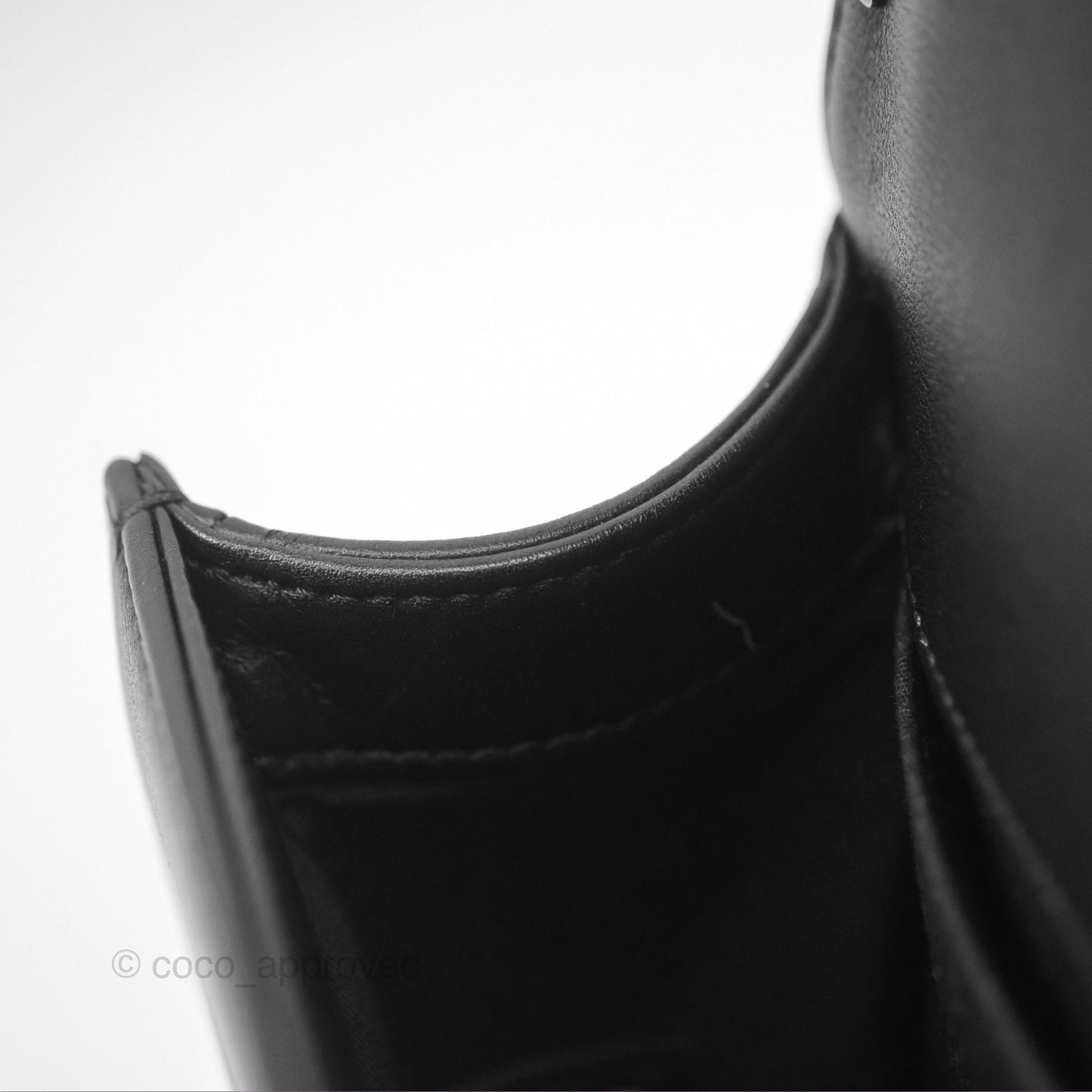 Chanel Small Boy Black Calfskin Ruthenium Hardware