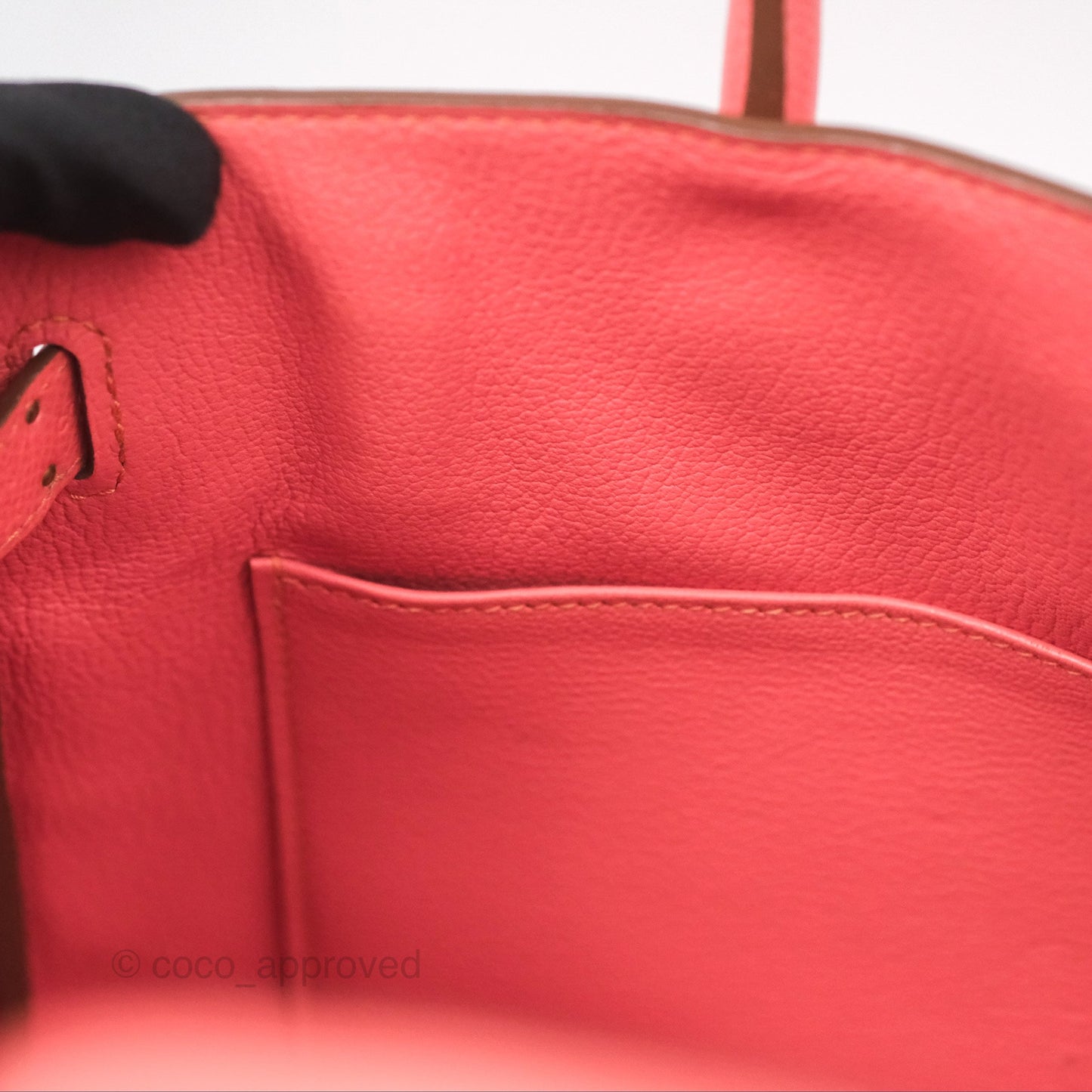 Hermès Birkin 30 Retourne Flamingo I5 Epsom Gold Hardware