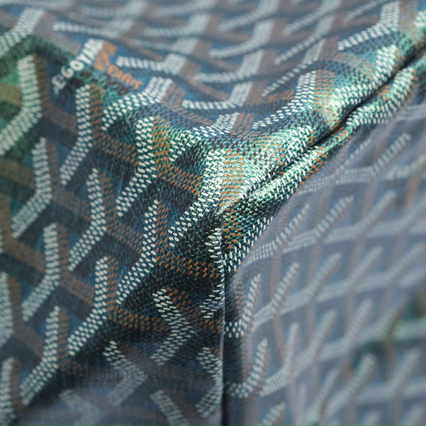 Goyard St. Louis Tote GM Pearly Green