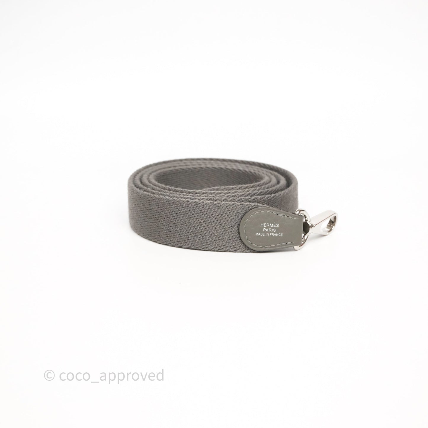 Hermès Mini Evelyne 16 Gris Meyer 0L Clemence Palladium Hardware