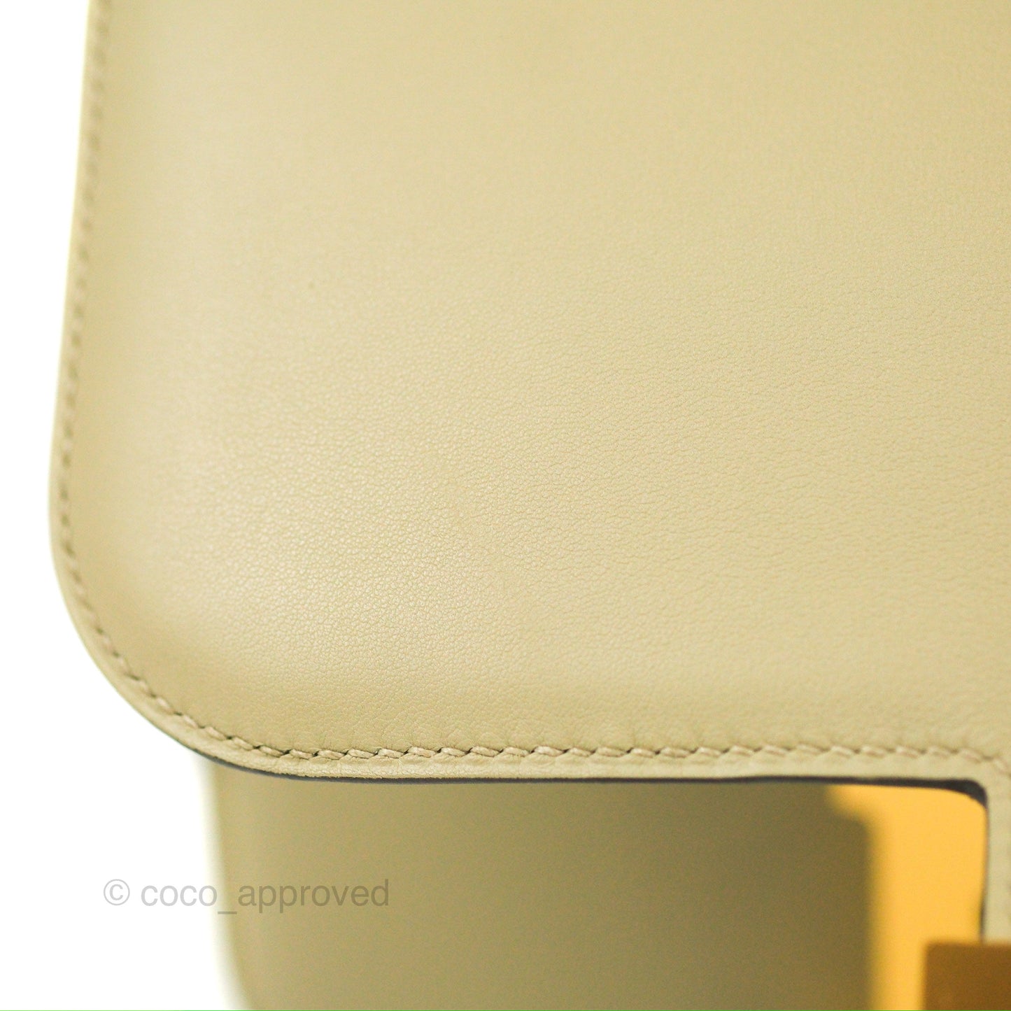 Hermès Constance 24 Sauge Swift Gold Hardware