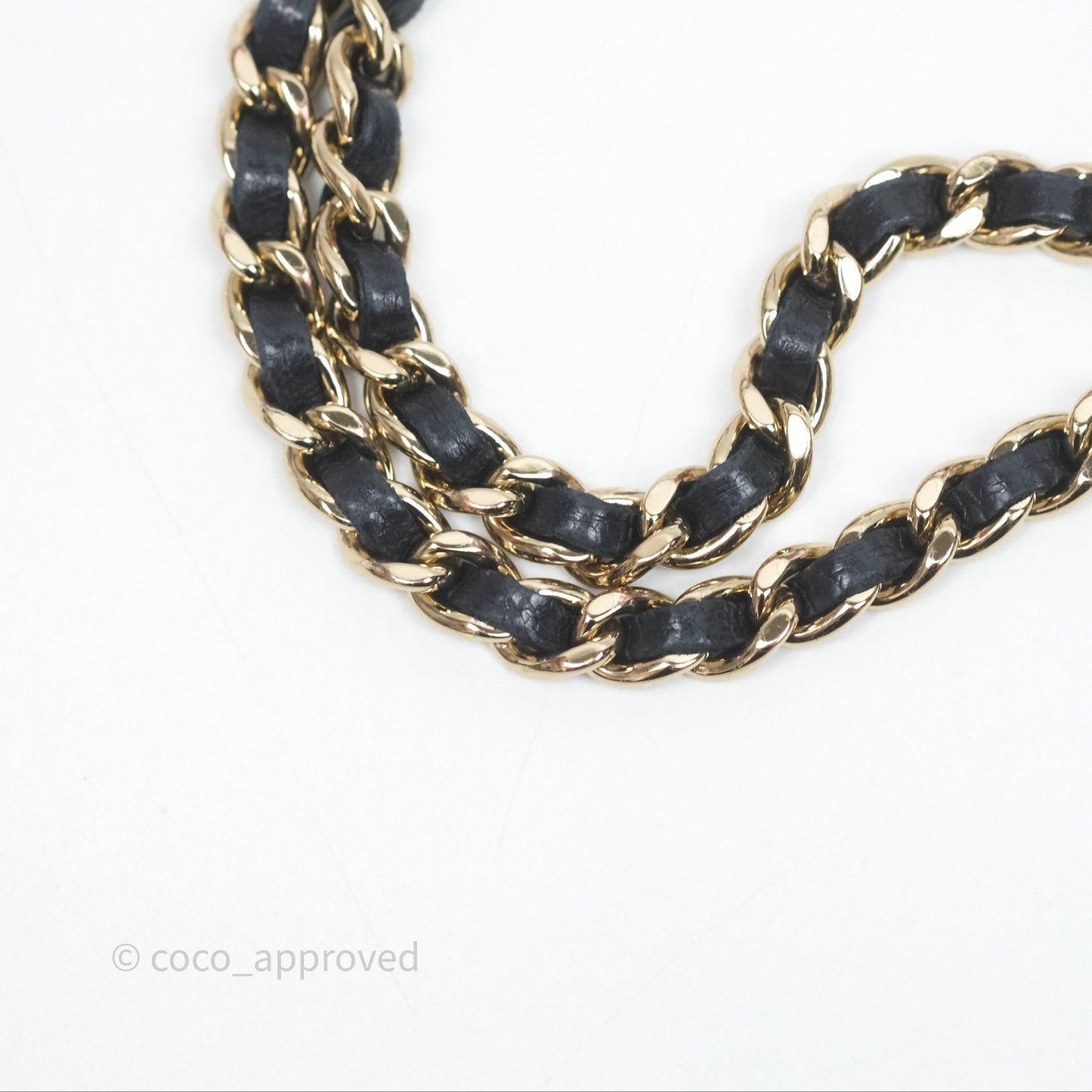 Chanel Trendy CC WOC Wallet On Chain Navy Lambskin Gold Hardware