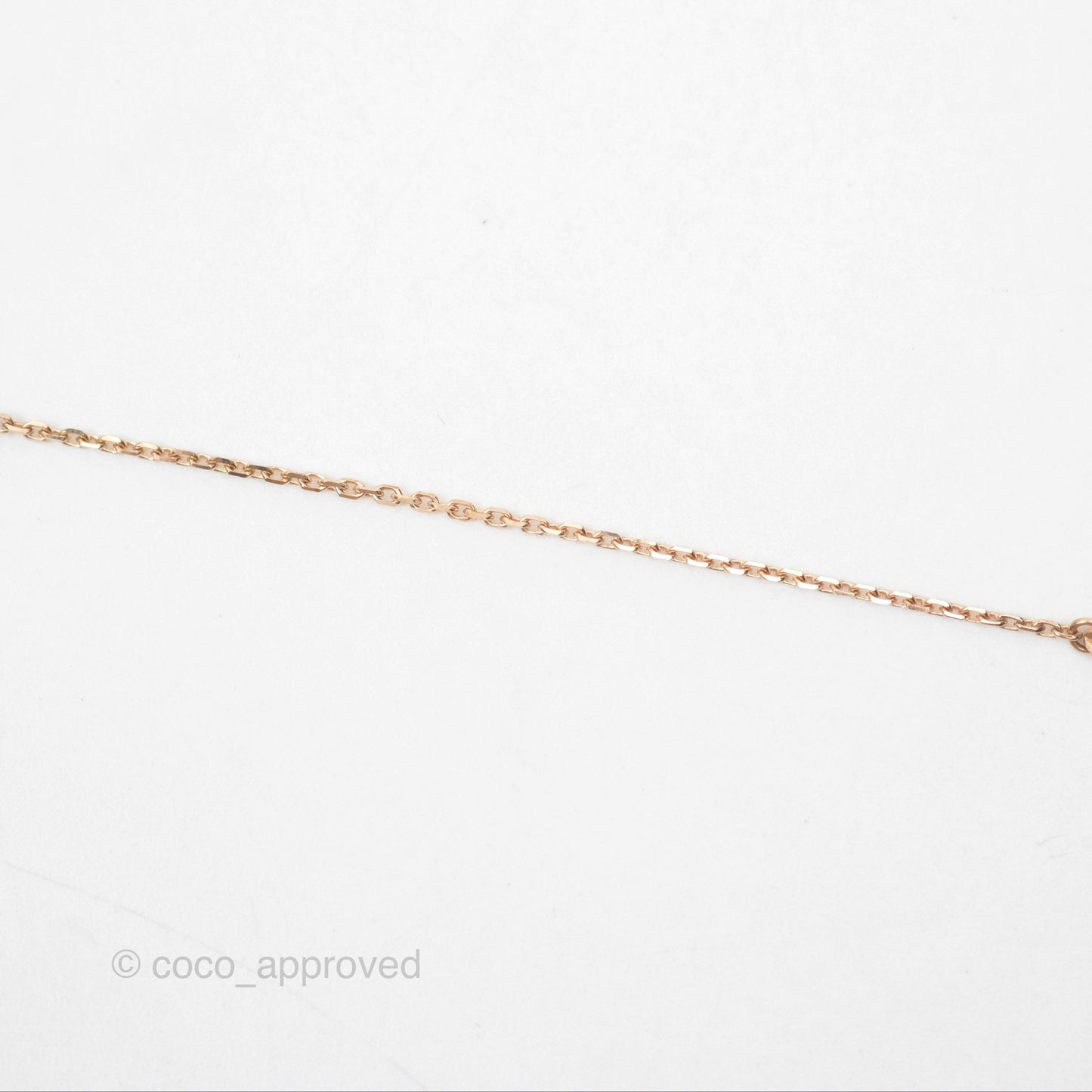 Van Cleef & Arpels Sweet Alhambra Bracelet Rose Gold Red Carnelian