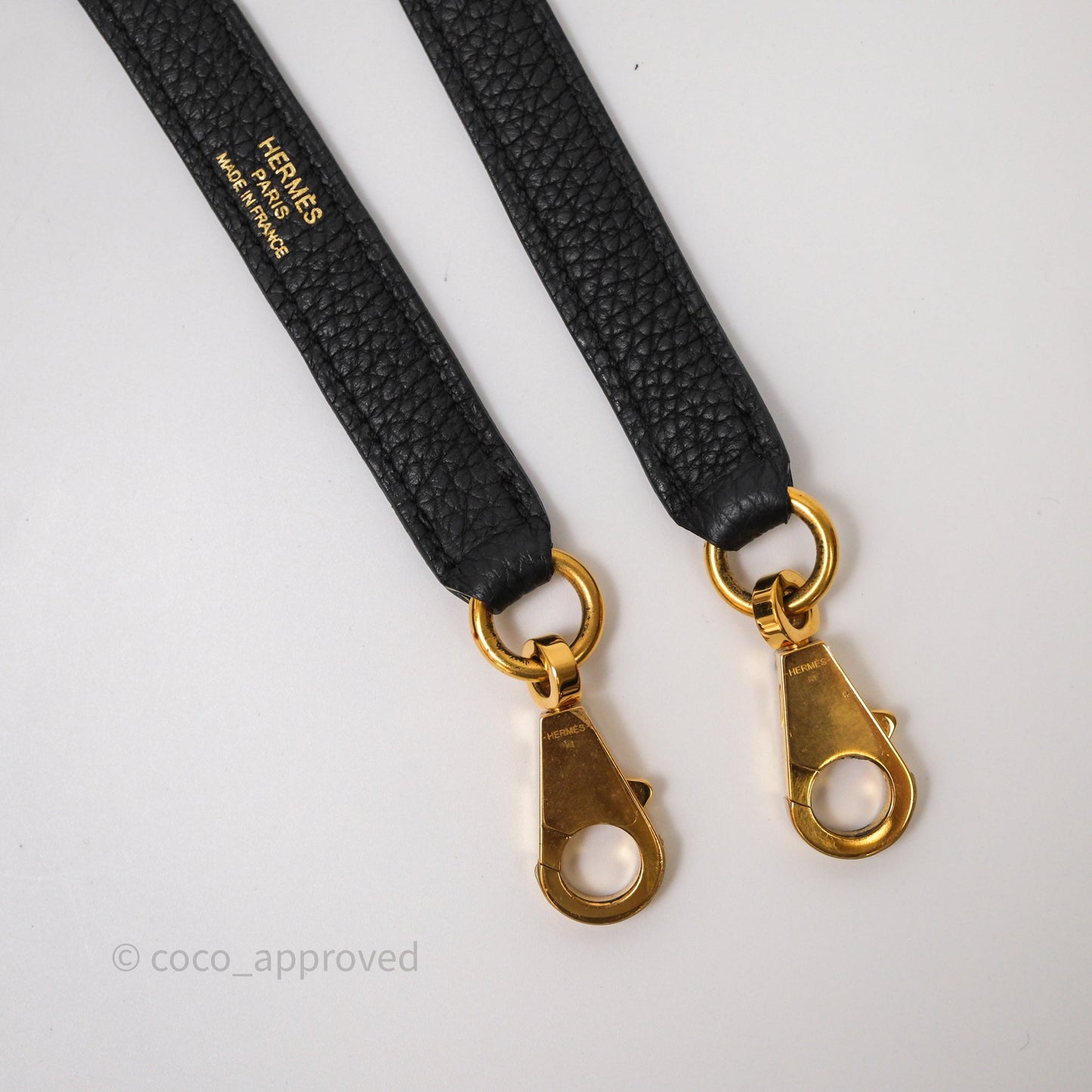 Hermès Kelly 28 Noir 89 Togo Gold Hardware