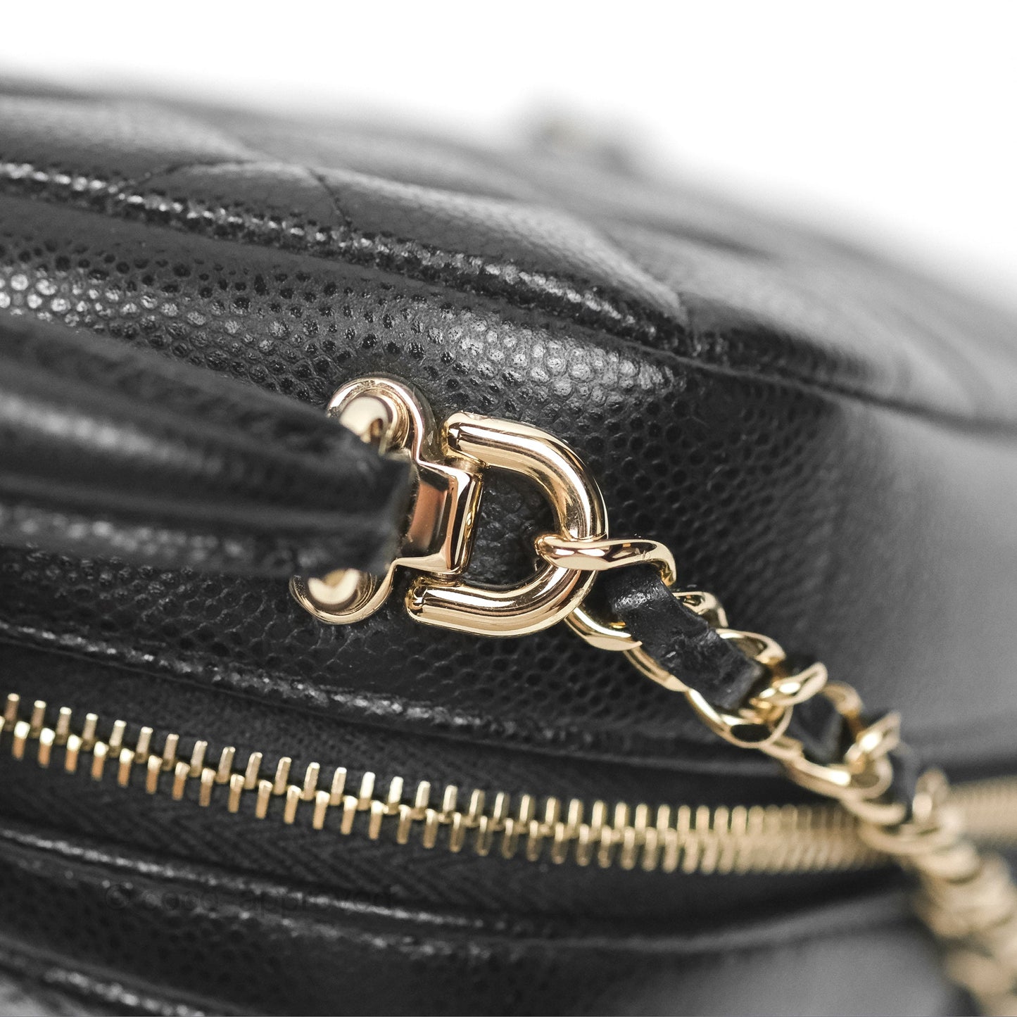 Chanel Classic Mini Backpack Black Caviar Gold Hardware