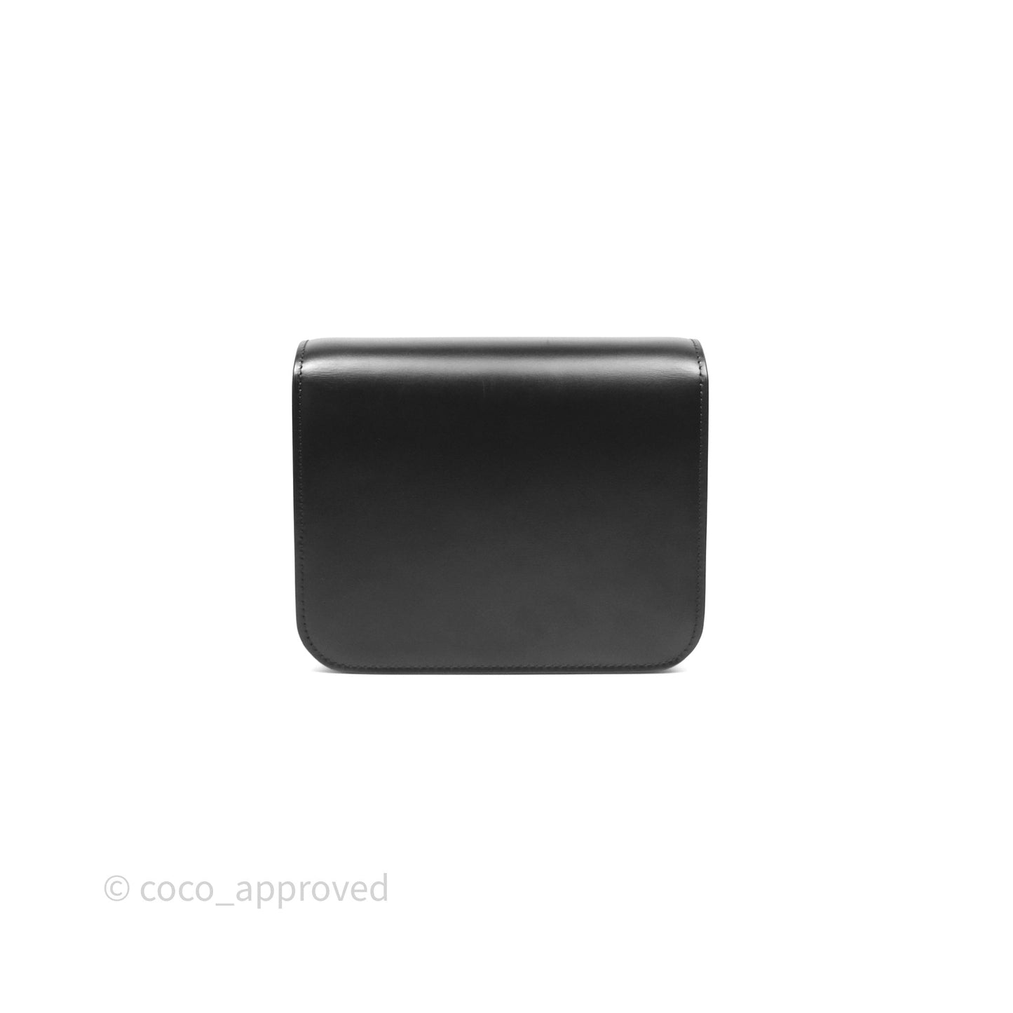 Celine Teen Classic Box Flap Black Calfskin