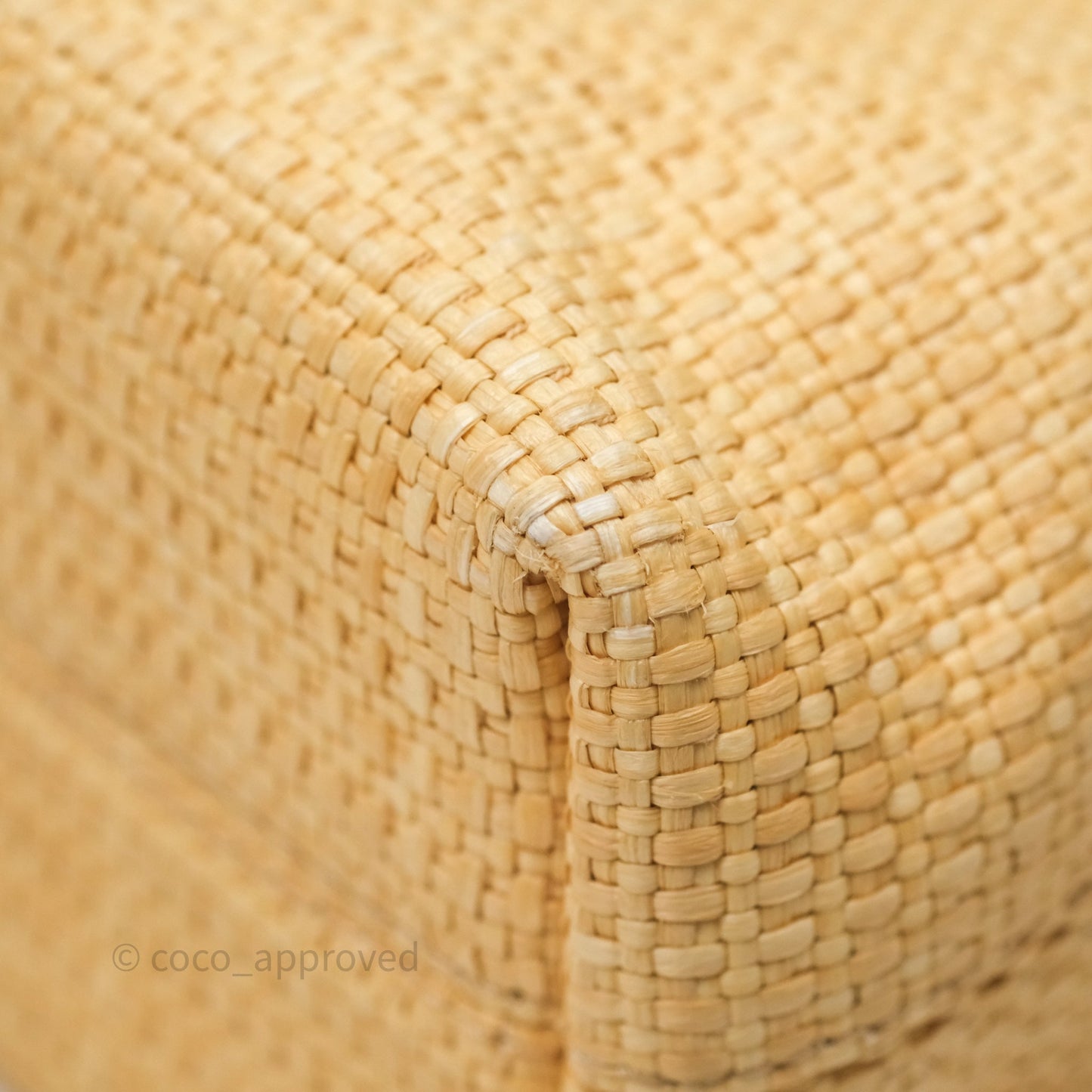 Chanel Vintage Rattan Tote Bag