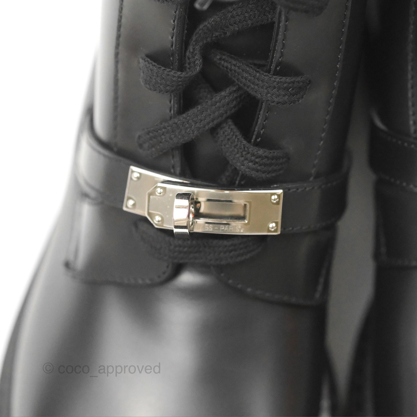 Hermes Funk Ankle Boots Black 39