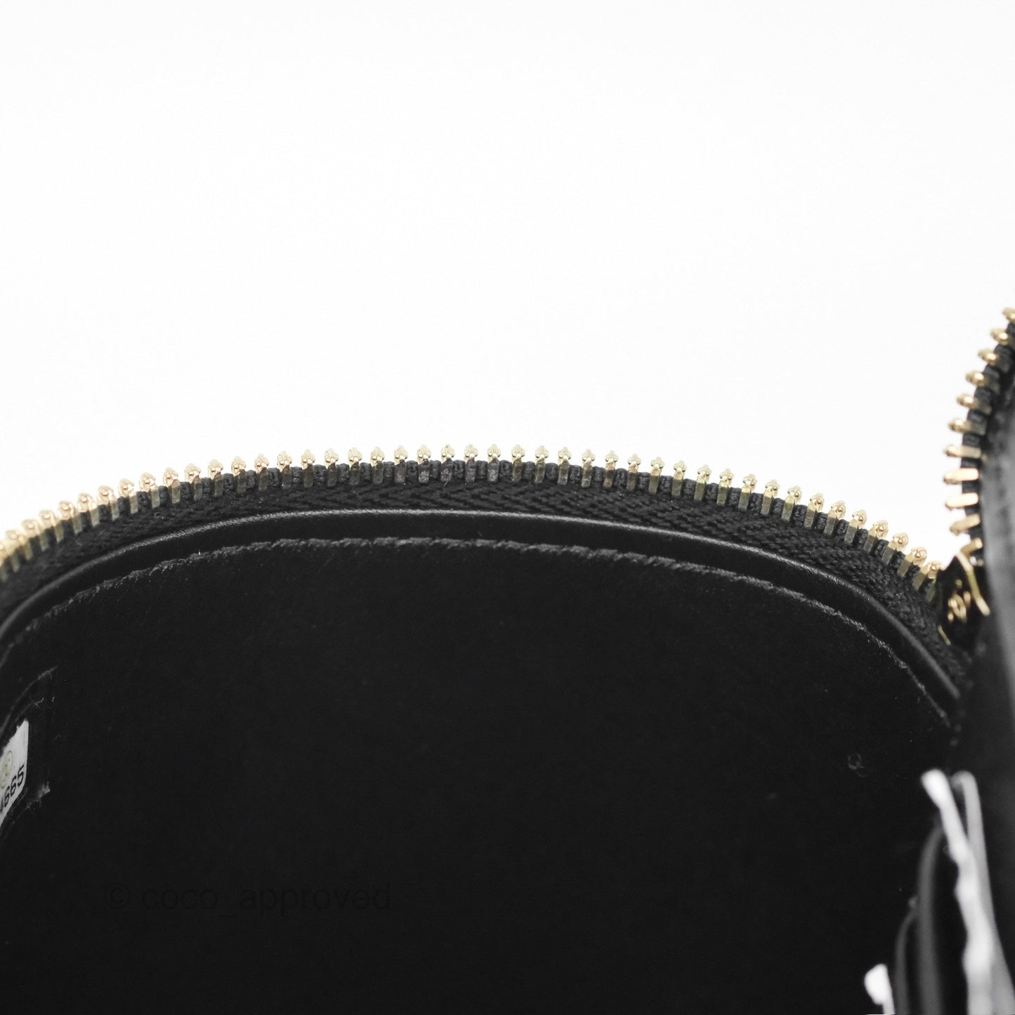 Chanel Logo Top Handle Vanity Rectangular Black Caviar Aged Gold Hardware
