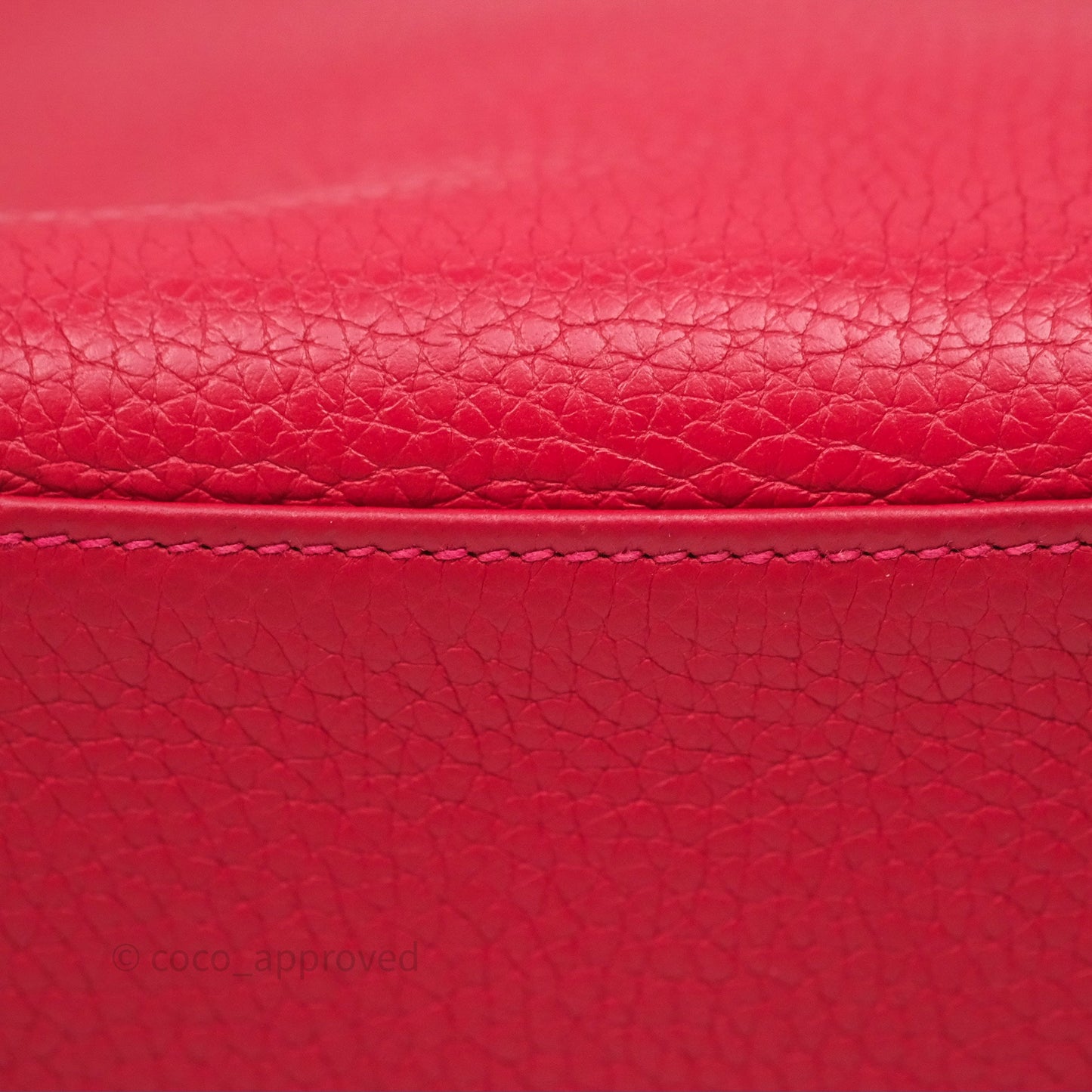 Hermès Kelly Ado Backpack Red Rouge Clemence Palladium Hardware