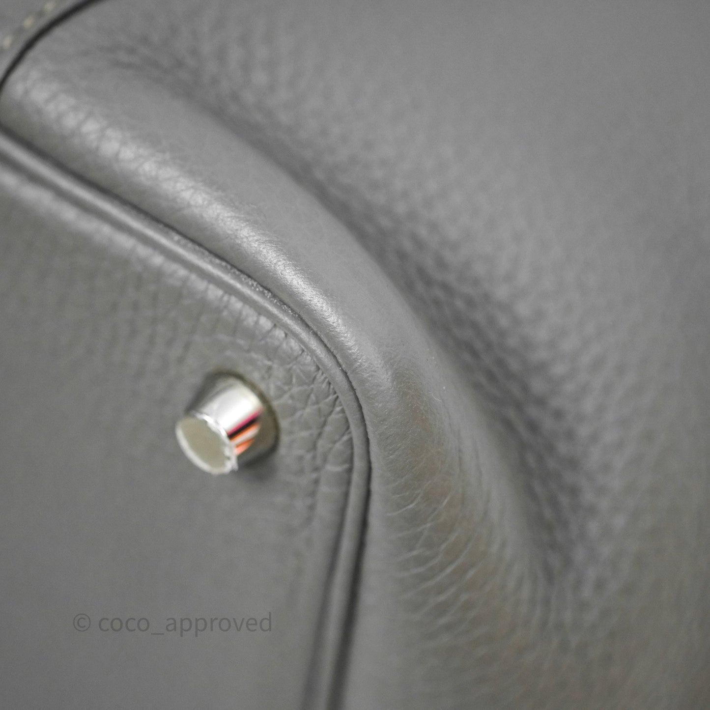 Hermès Picotin 18 Etain 8F Clemence Palladium Hardware