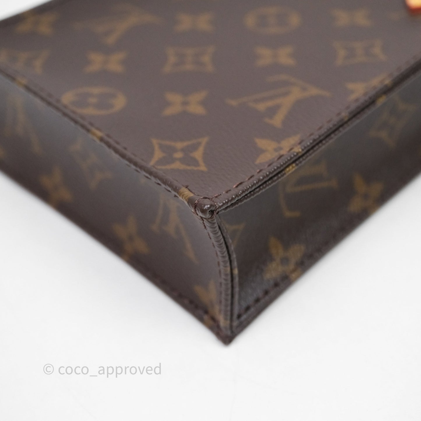 Louis Vuitton Petit Sac Plat Bag Monogram Canvas