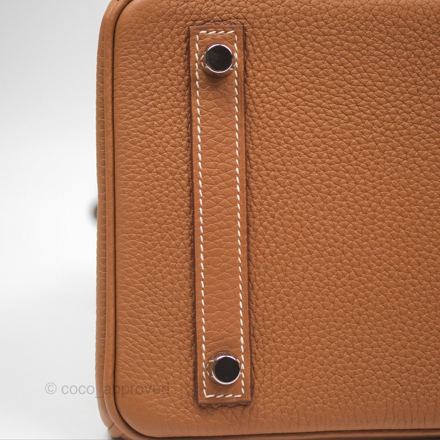 Hermès Birkin 30 Retourne Gold 37 Togo Palladium Hardware