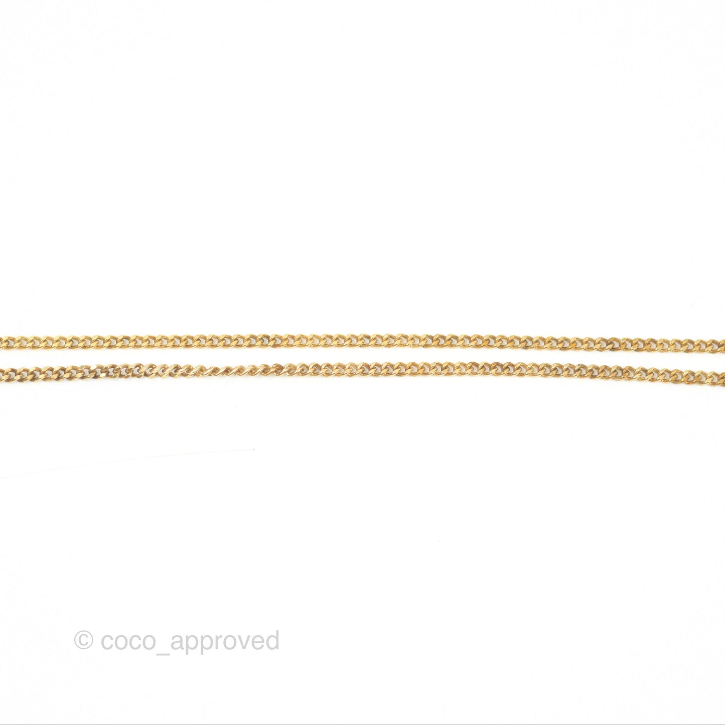 Chanel CC Perfume Bottle Rhinestone Necklace 20A